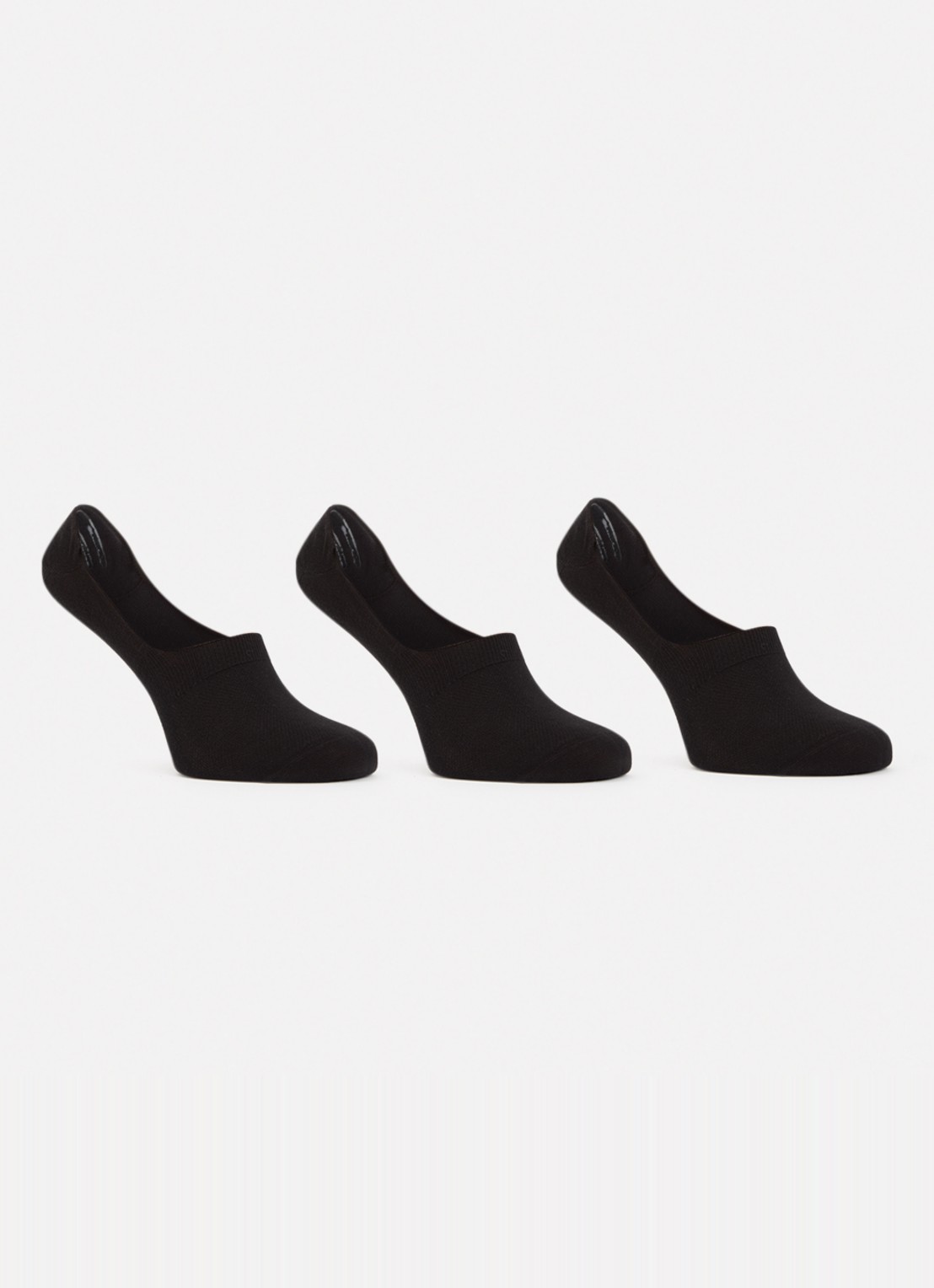 BOSS Sokken in katoenblend in 3-pack  - voorkant zwart