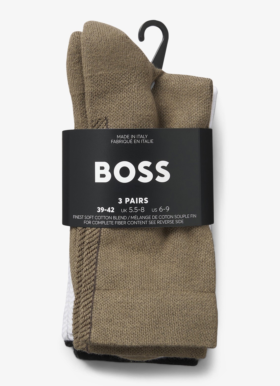 BOSS Sokken in katoenblend in 3-pack - detail 3 beige