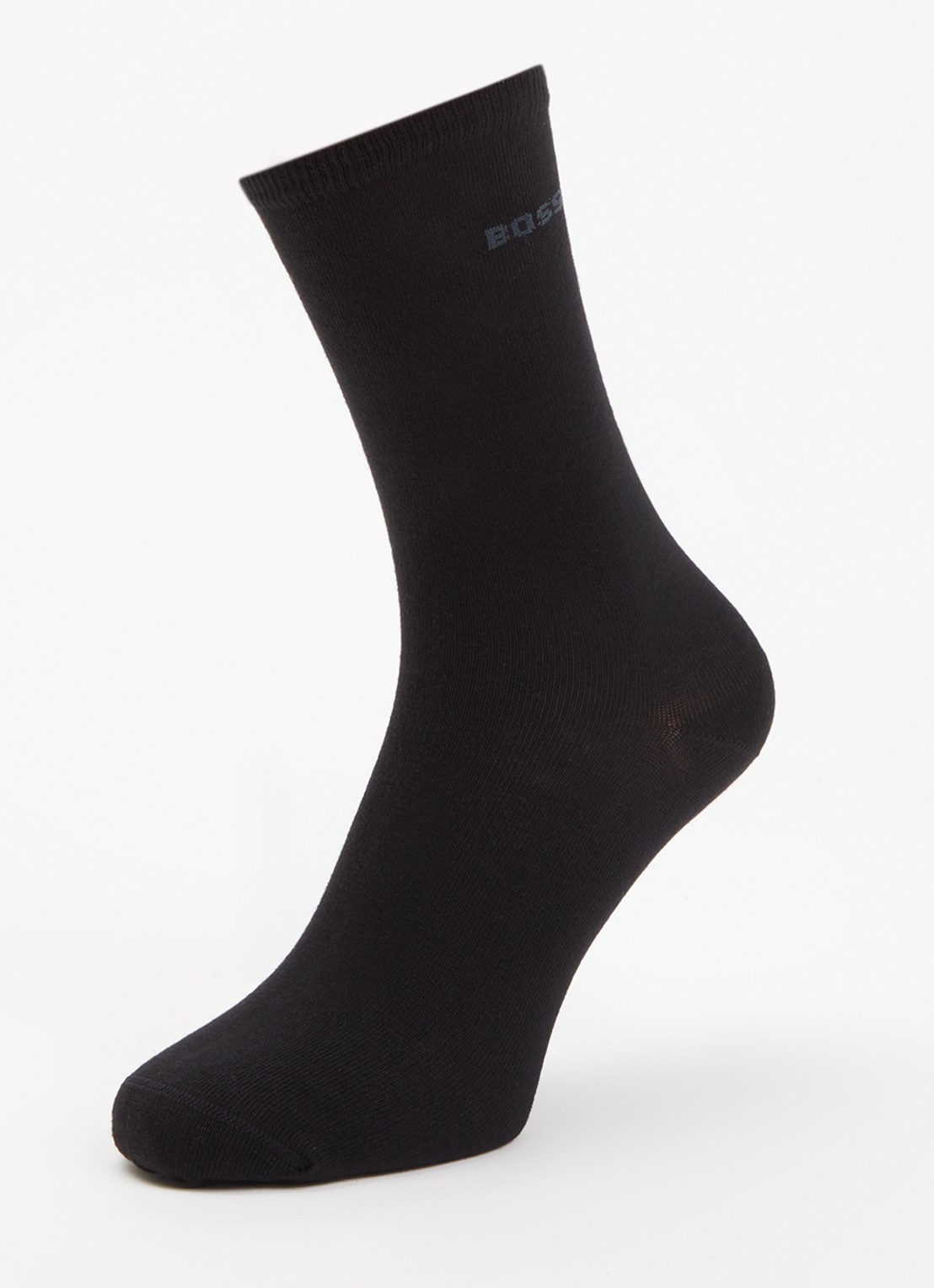 BOSS Sokken in katoenblend met logo in 2-pack - detail 3 black-001 / zwart