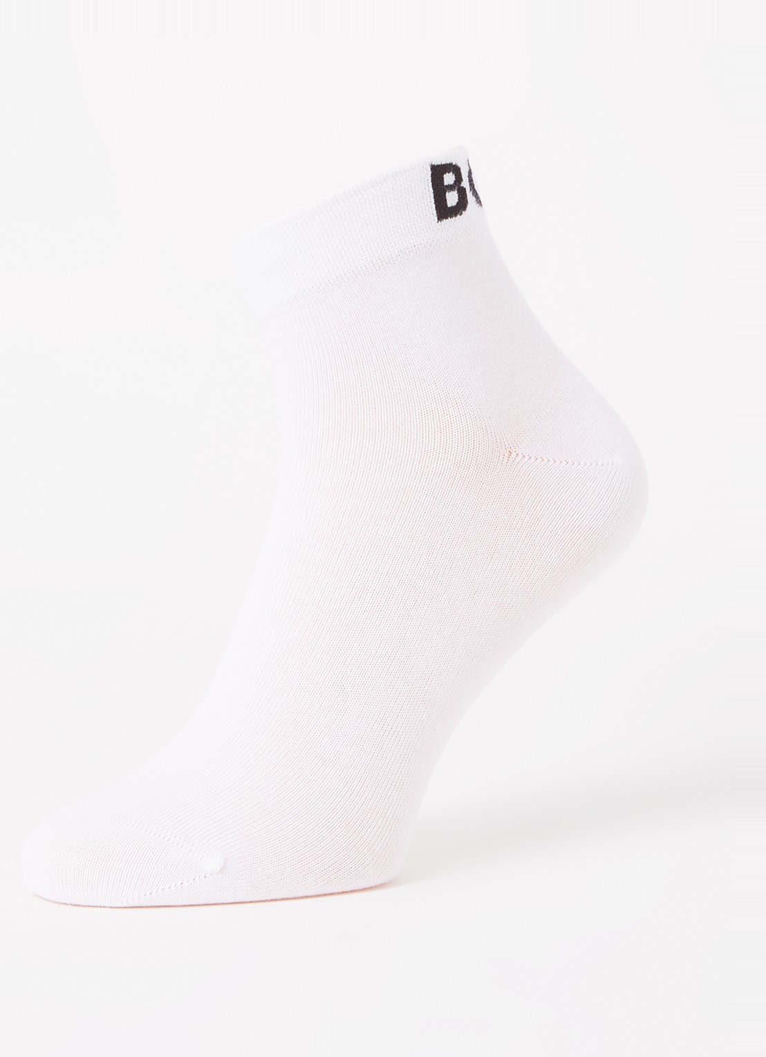 BOSS Sokken met logo in 2-pack - detail 3 white-100 / wit