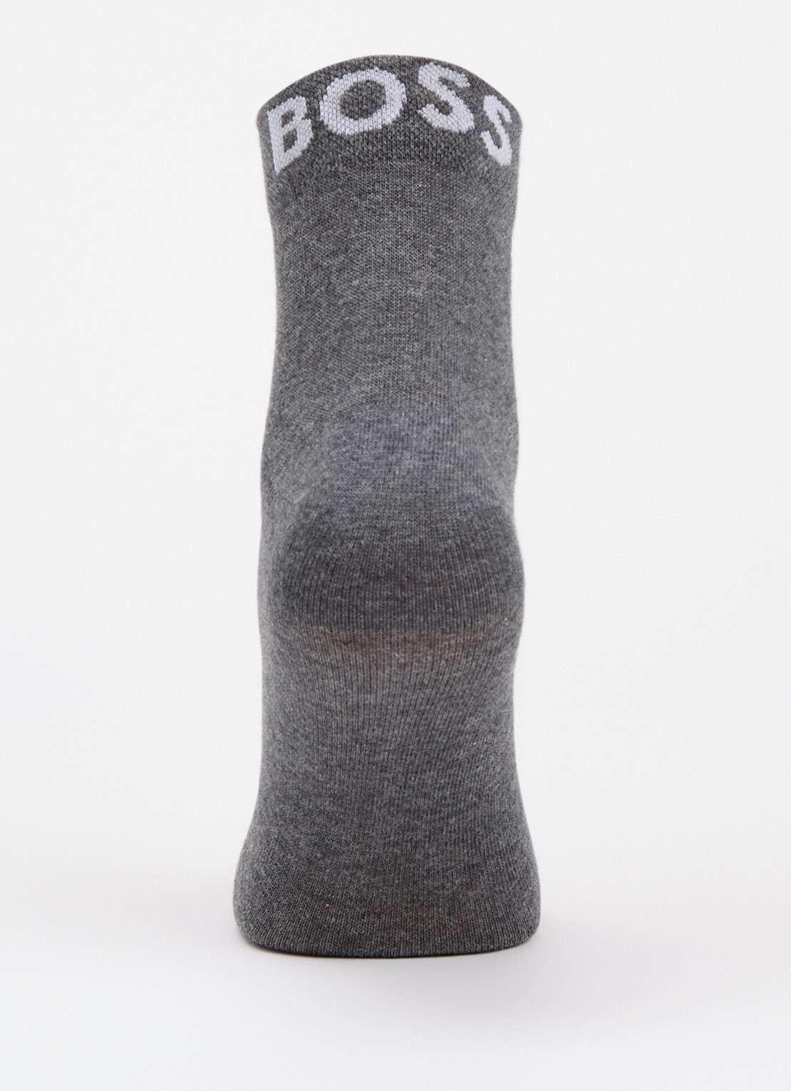 BOSS Sokken met logo in 2-pack - voorkant 3 medium grey-031 / grijs