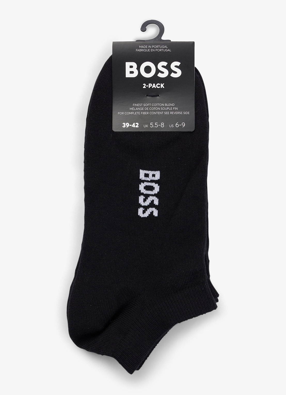 BOSS Sokken met logo in 2-pack - detail 2 zwart