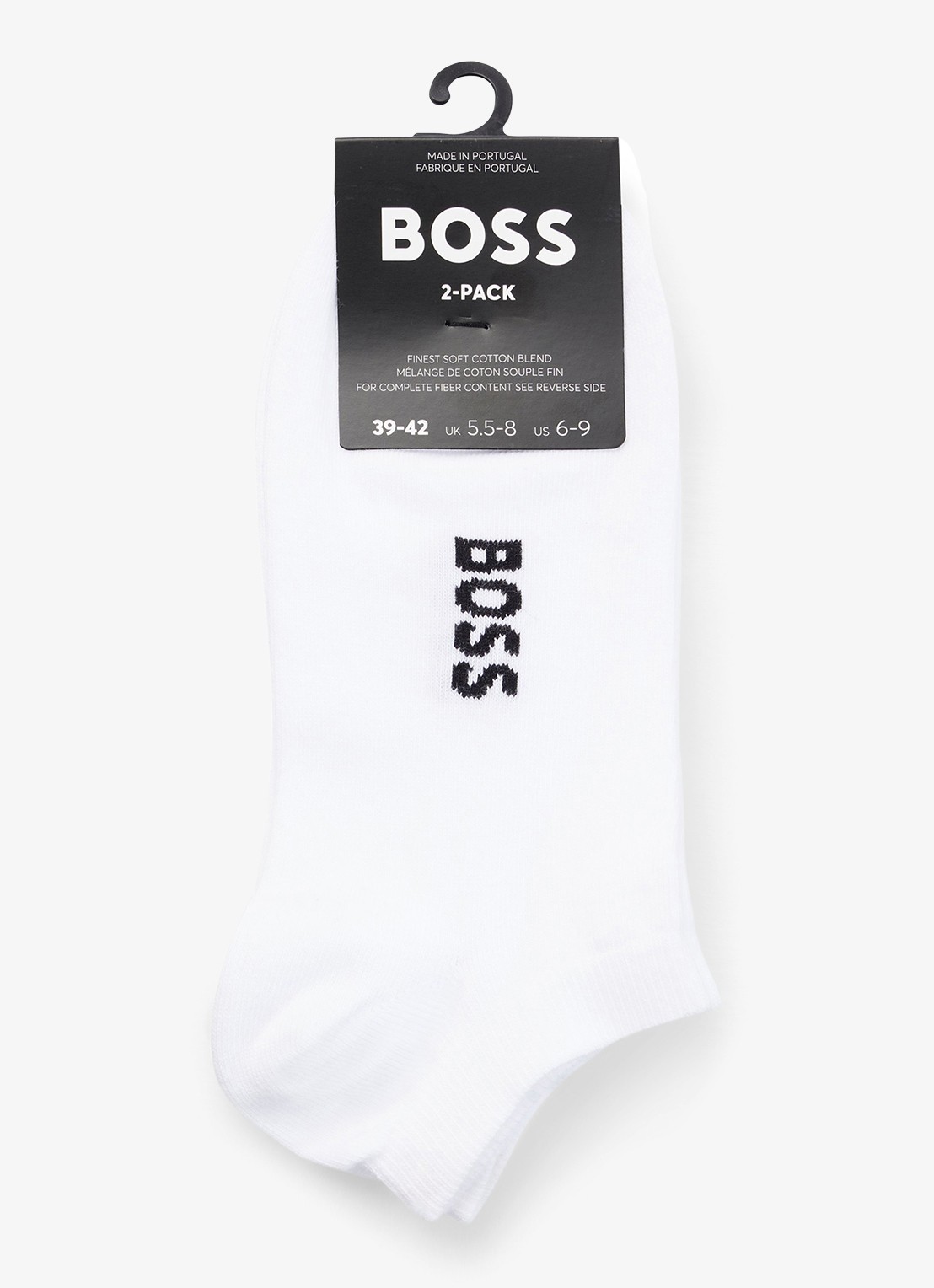 BOSS Sokken met logo in 2-pack - detail 3 gebroken wit