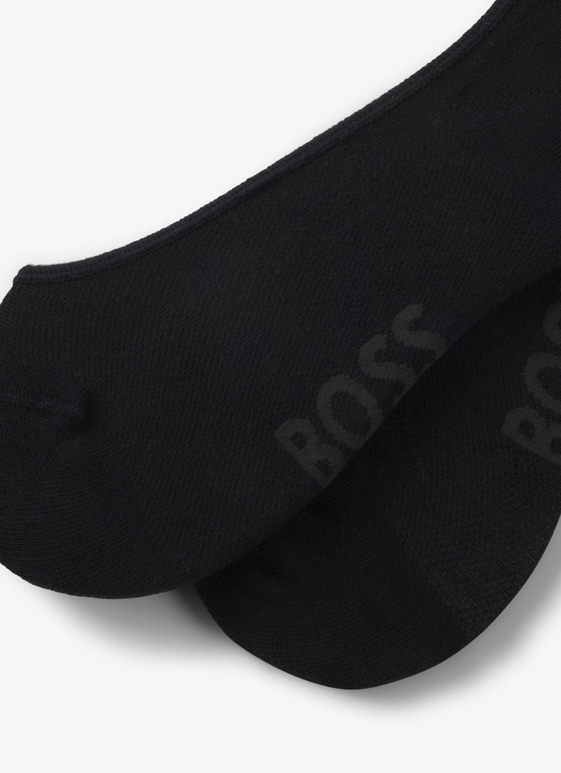 BOSS Sokken met logo in 2-pack - detail zwart