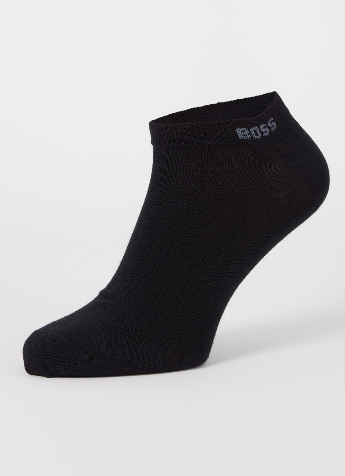 BOSS Sokken met logo in 5-pack - detail bruin