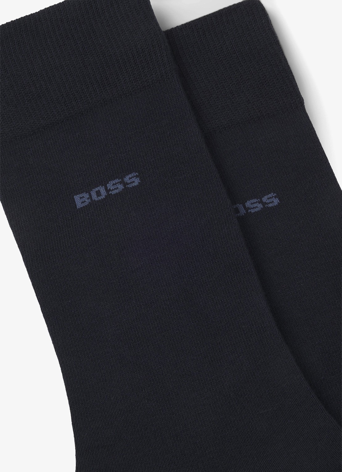 BOSS Sokken met logo - detail 3 donkerblauw