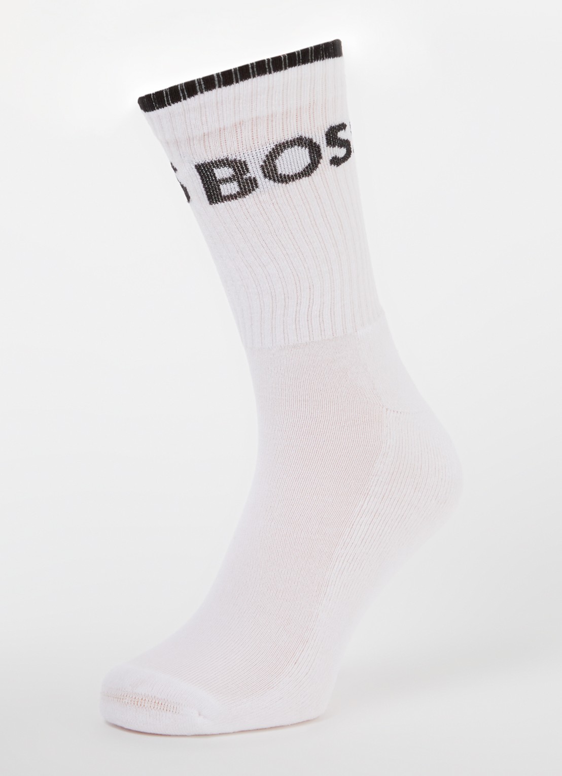 BOSS Sportsokken met logo in 6-pack - detail 3 wit