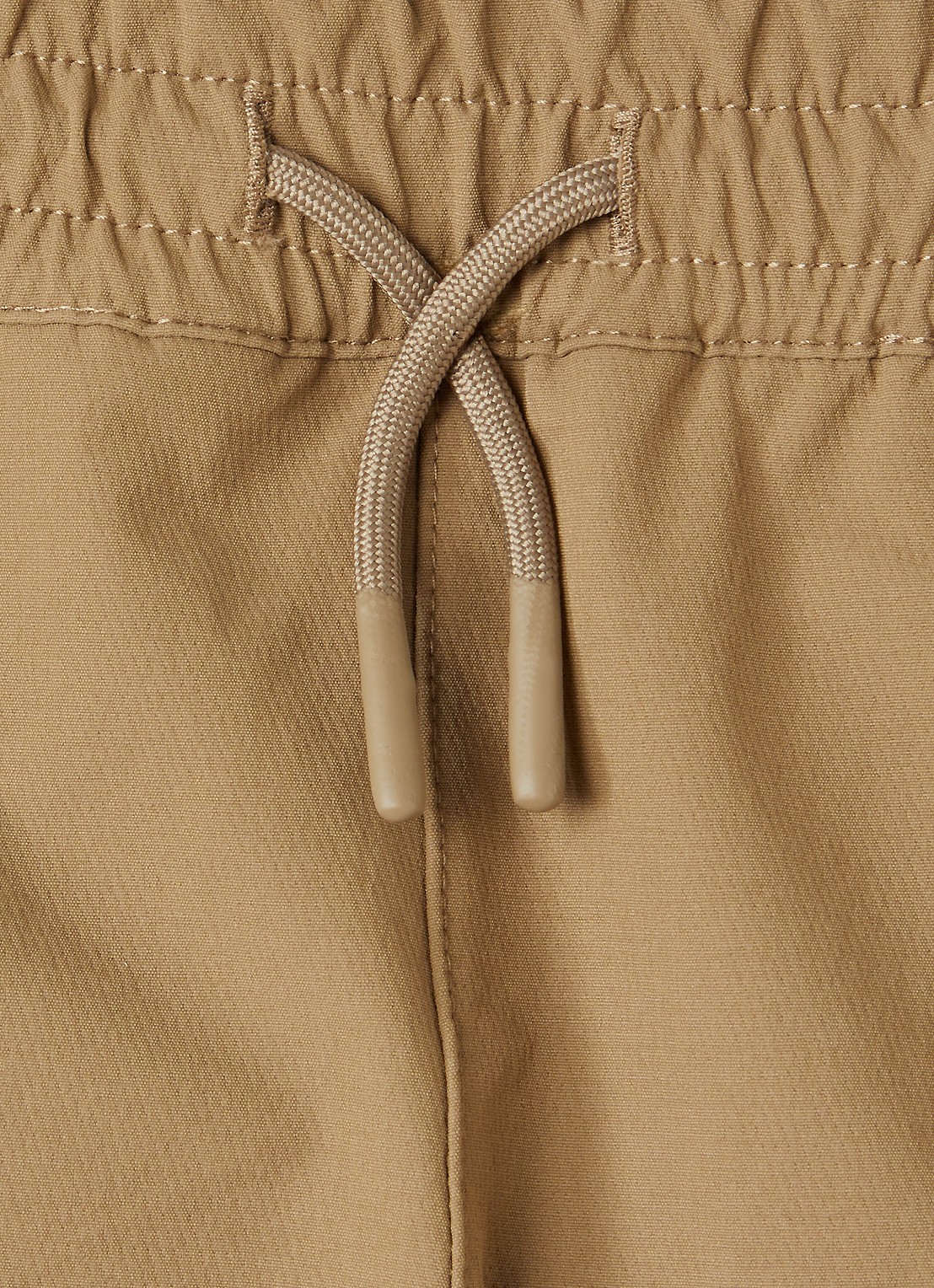 BOSS Straight fit cargobroek met klepzakken - detail 3 camel