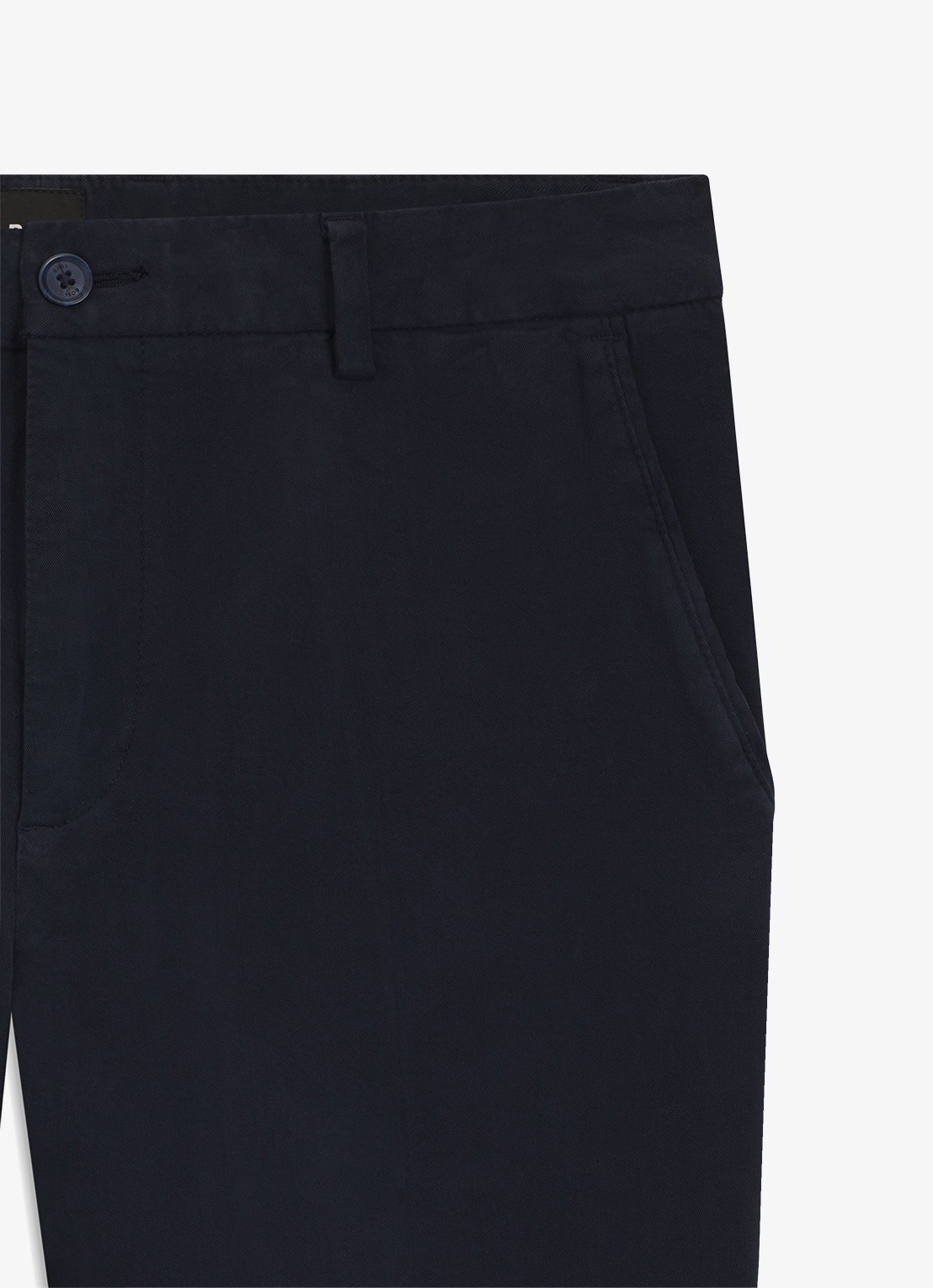 BOSS Straight fit chino met stretch - detail 4 dark blue-404 / blauw