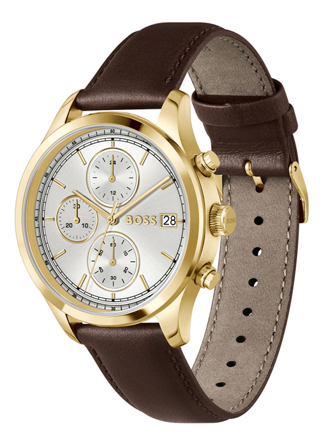 BOSS Stratus horloge HB1514327 - detail goud