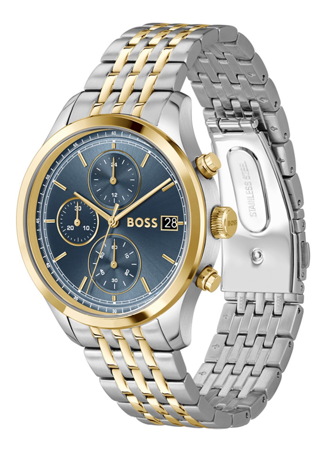 BOSS Stratus horloge HB1514329 - detail 3 zilver