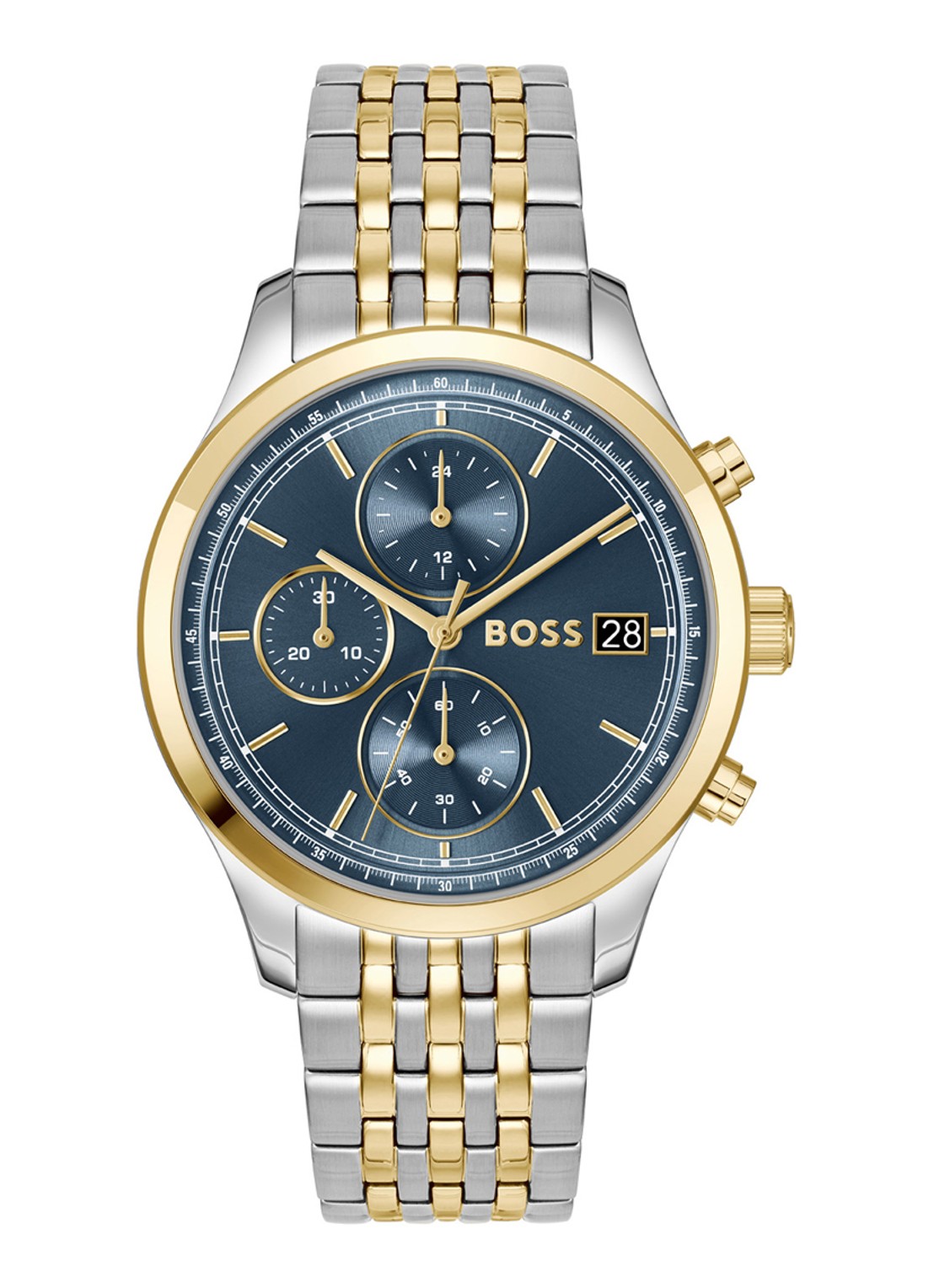BOSS Stratus horloge HB1514329 - voorkant zilver