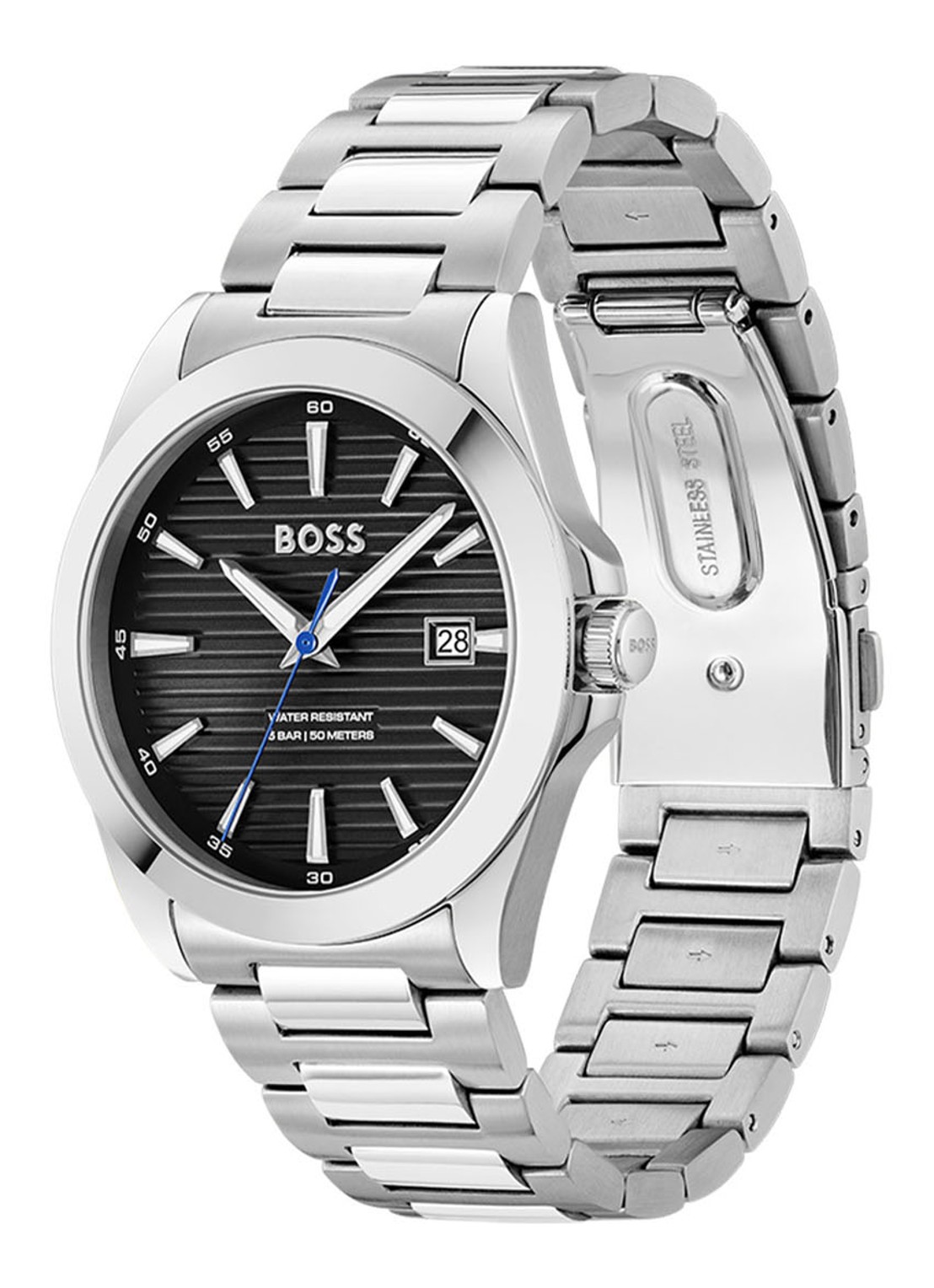 BOSS Strike horloge HB1514170  - detail 3 zilver