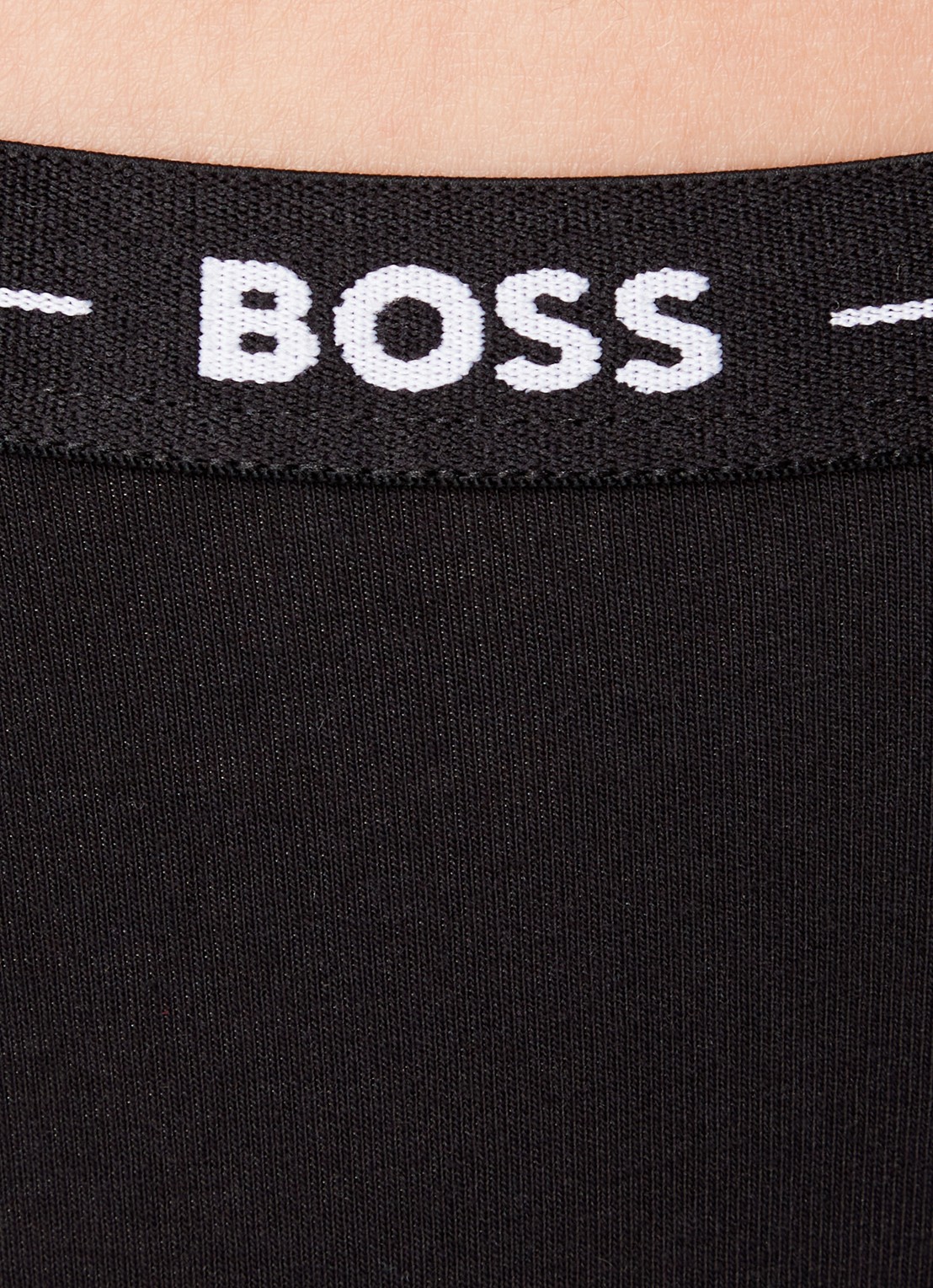 BOSS String met logo in 3-pack - detail 3 zwart