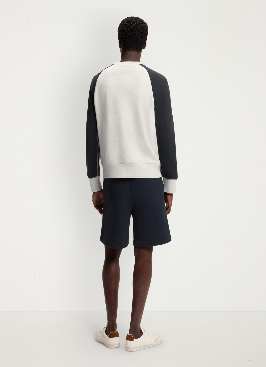 BOSS Sweater met ronde hals  - achterkant 3 dark blue-409 / blauw