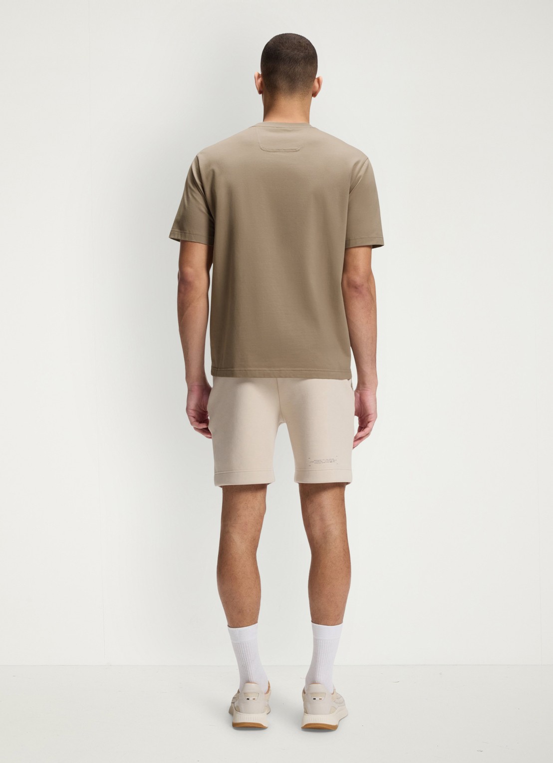 BOSS T-shirt met logoprint - achterkant light/pastel green-334 / groen