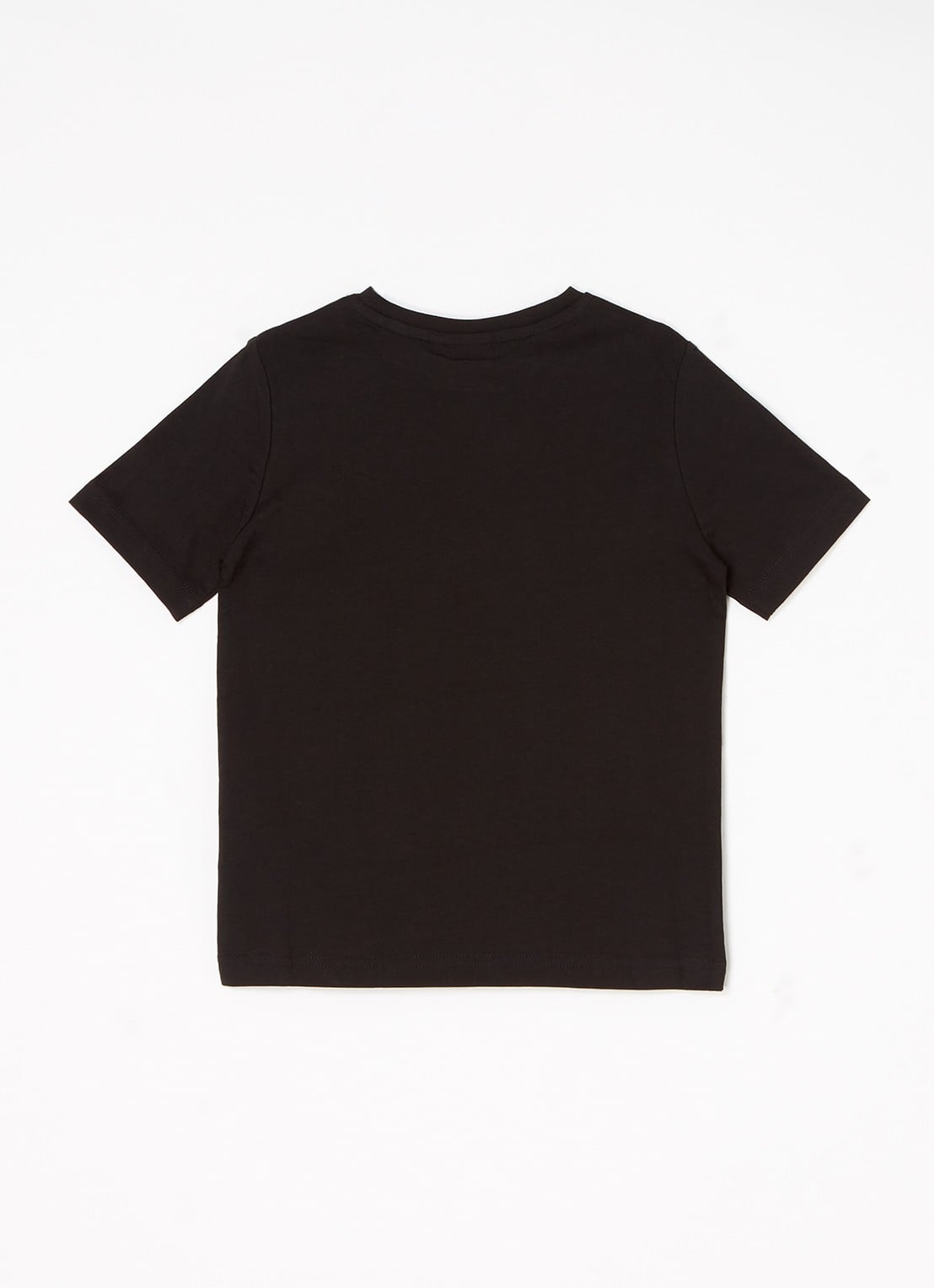 BOSS T-shirt met logoprint - voorkant 2 zwart