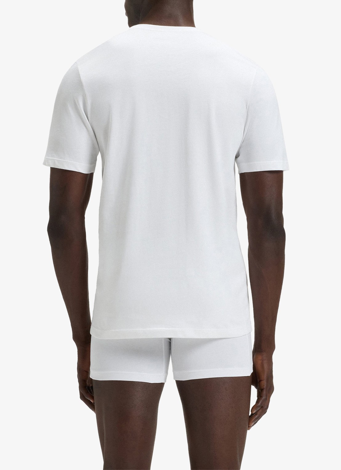 BOSS T-shirt met ronde hals in 3-pack - achterkant 5 grijsmele