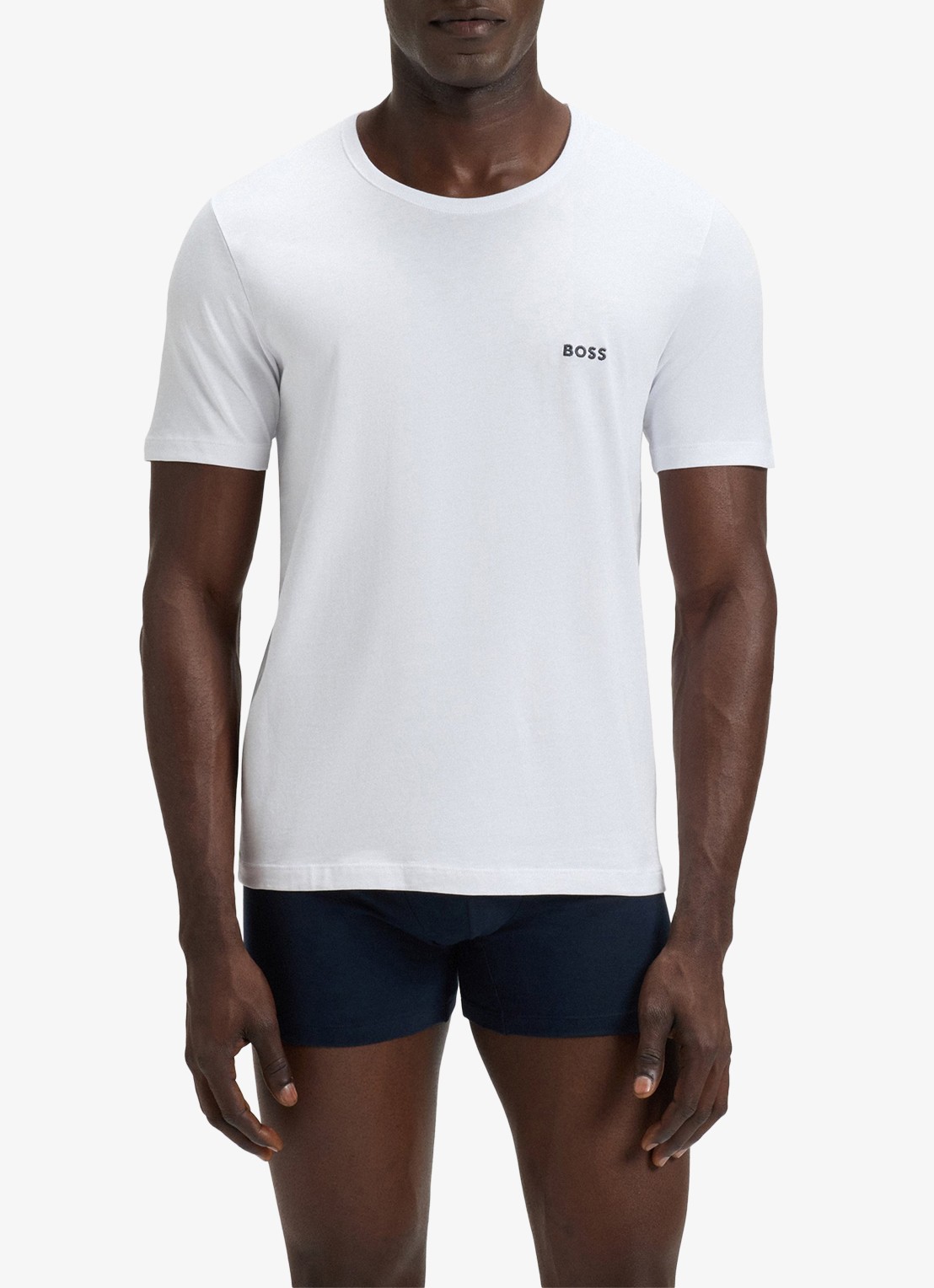 BOSS T-shirt met ronde hals in 3-pack - detail 3 antraciet