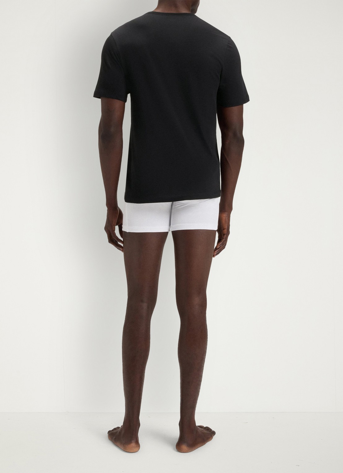 BOSS T-shirt met ronde hals in 3-pack - achterkant 3 camel