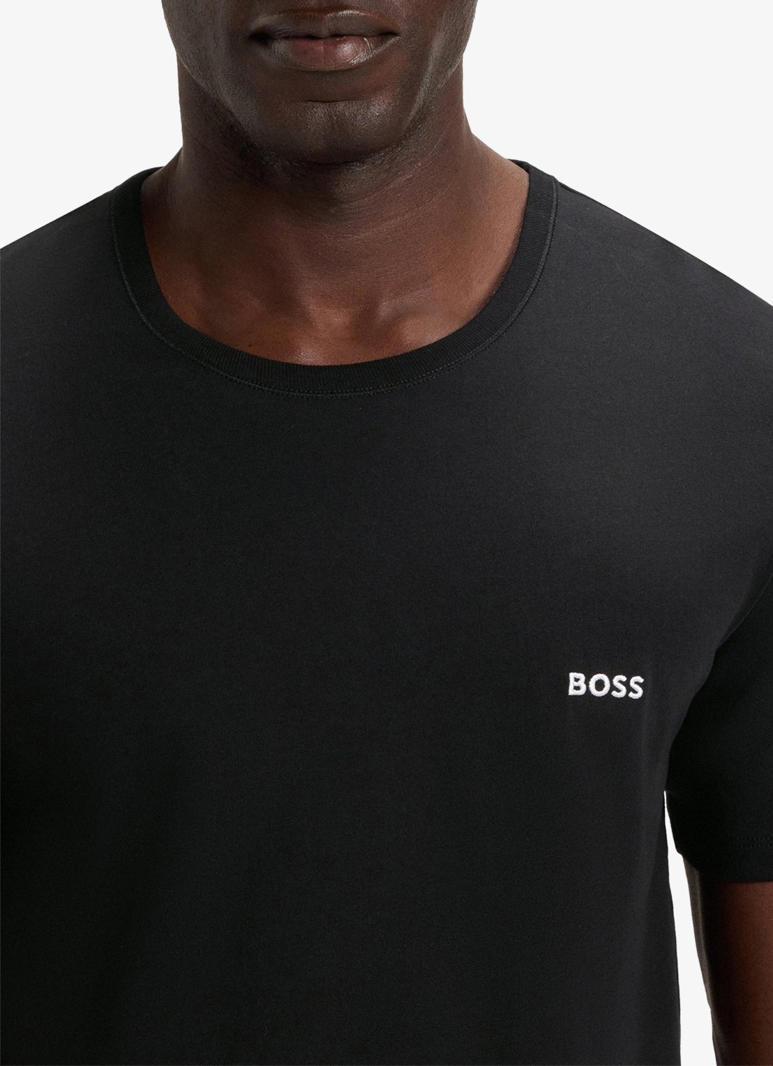 BOSS T-shirt met ronde hals in 3-pack - detail 2 camel