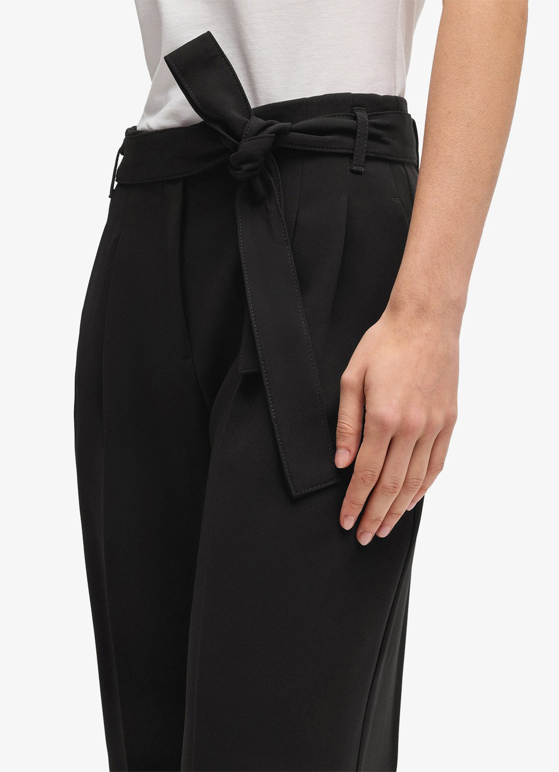 BOSS Tapiana 10166126 01  001 - detail 5 zwart