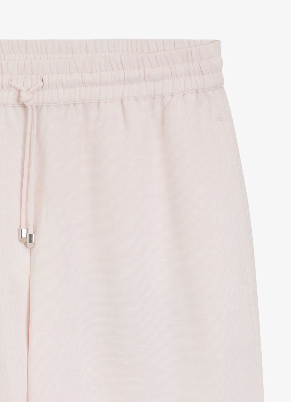 BOSS Tavati2_TI loose fit palazzo broek met steekzakken  - detail 5 light/pastel pink-680 / roze