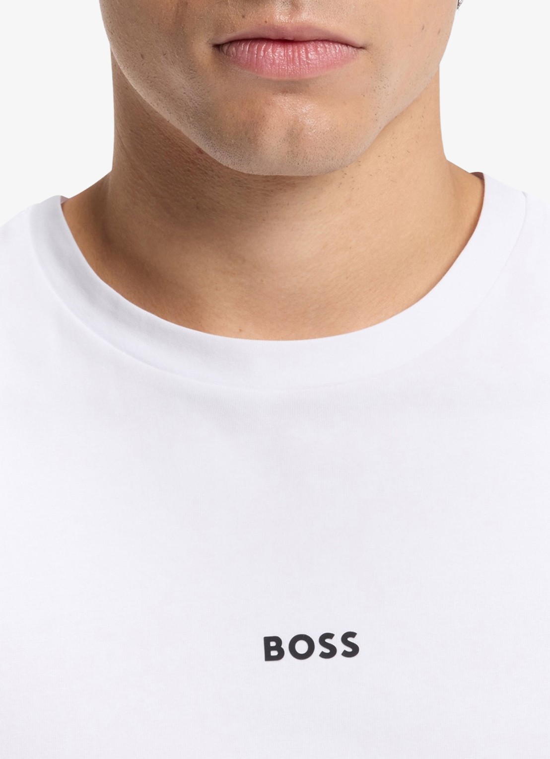 BOSS TChup T-shirt met logo - detail 6 white-100 / wit