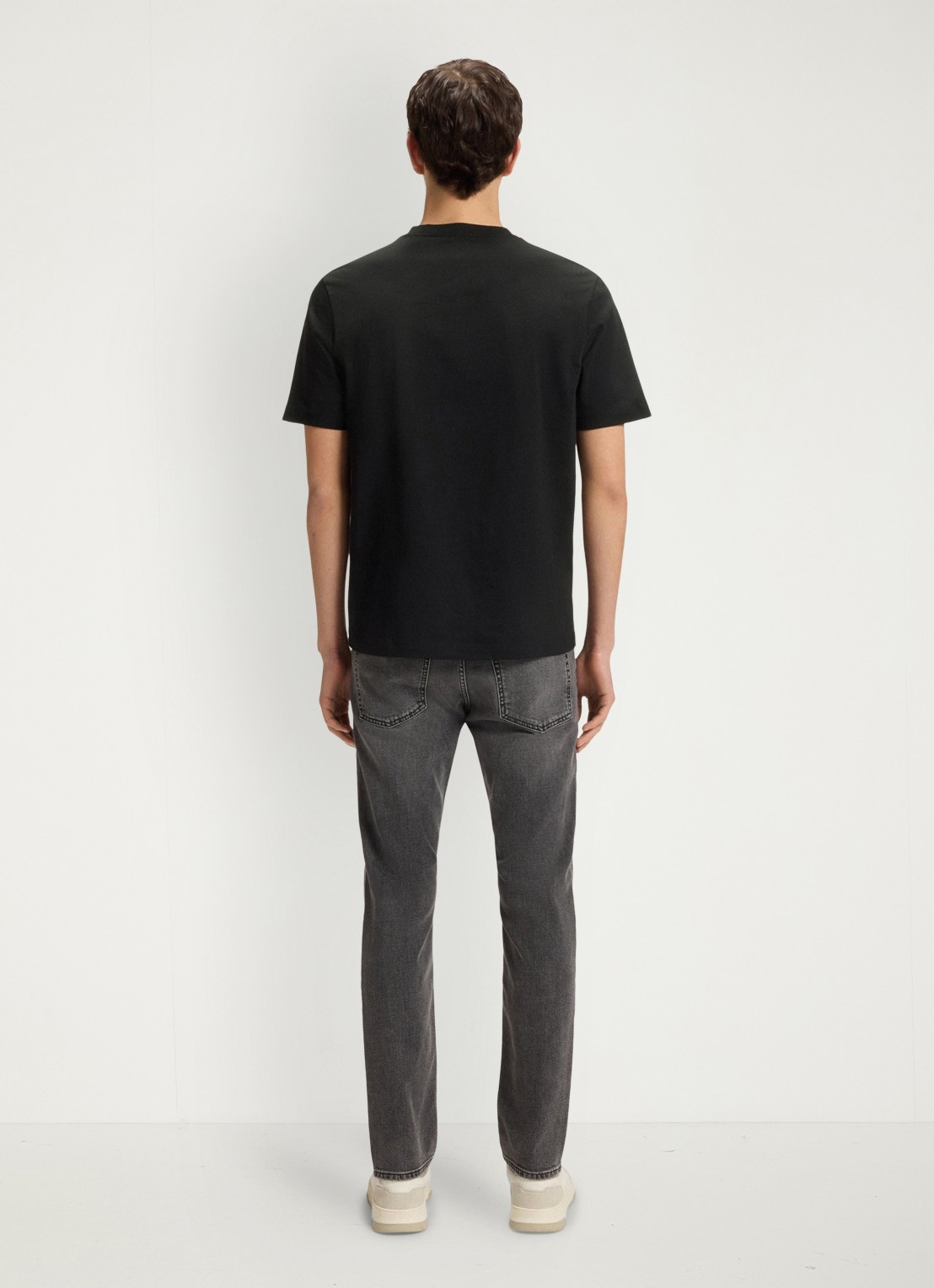 BOSS TChup T-shirt met logo - achterkant black-001 / zwart