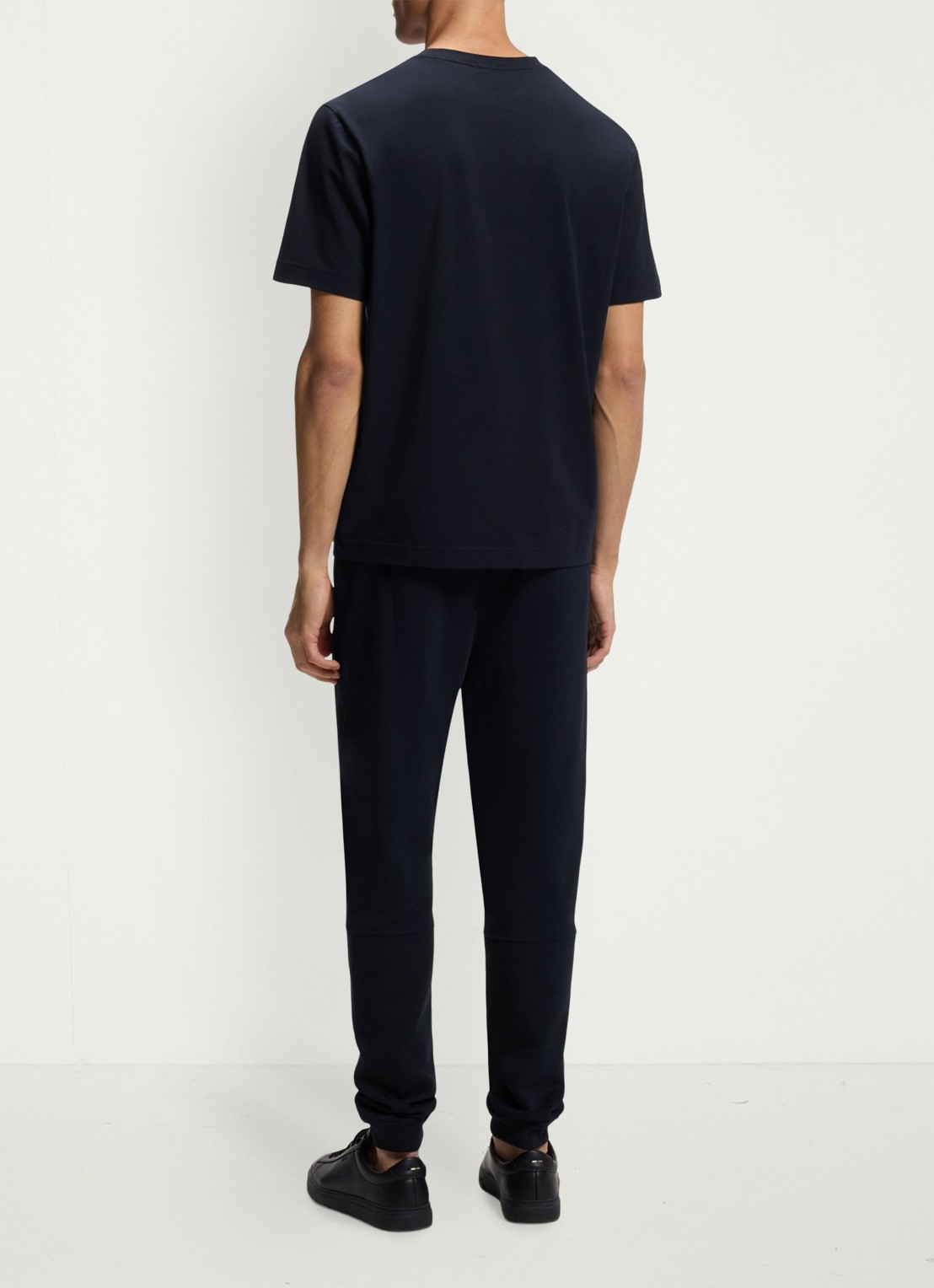 BOSS TChup T-shirt met logo - achterkant 6 dark blue-404 / blauw