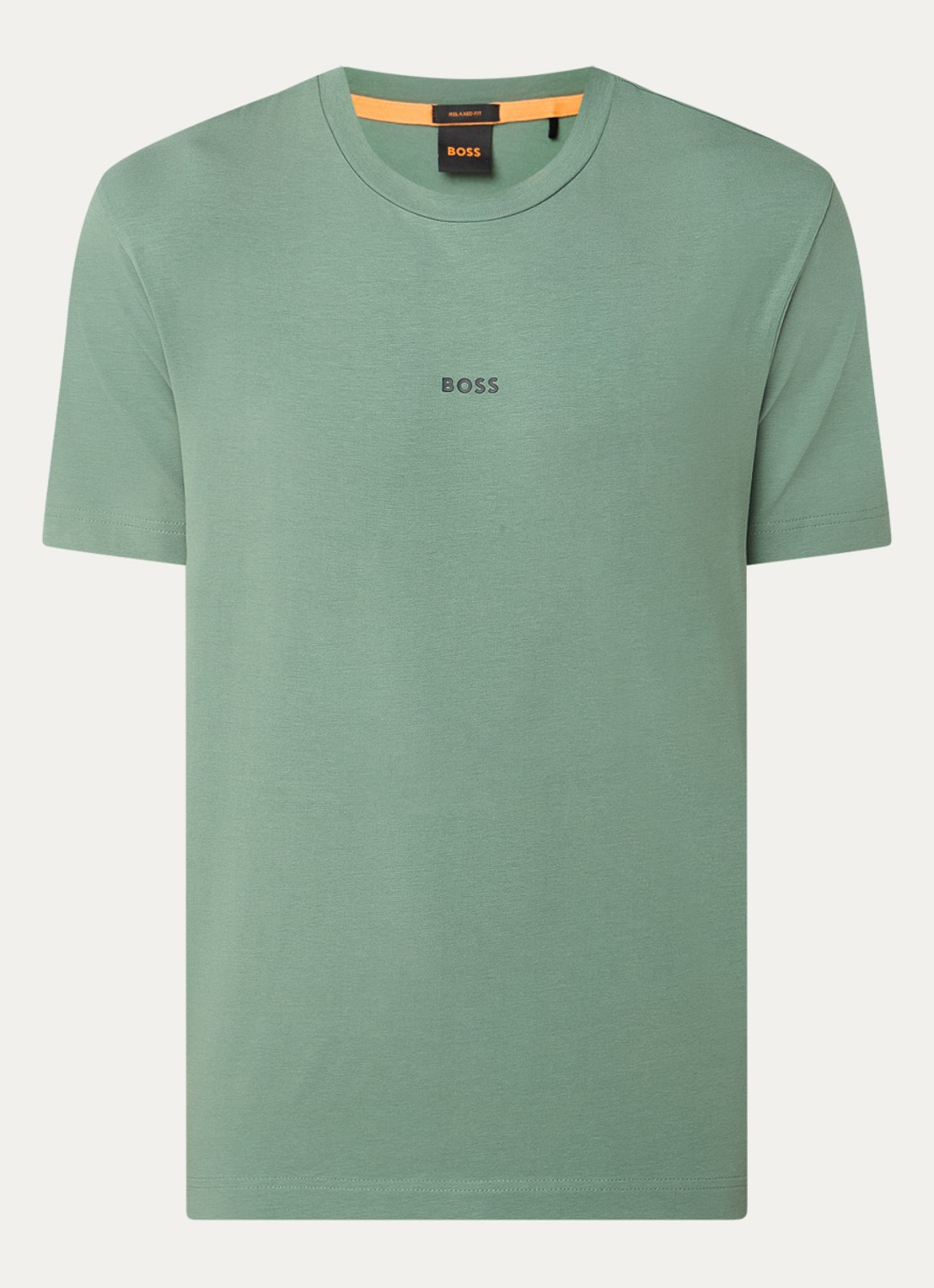 BOSS TChup T-shirt met logo - voorkant open green-341 / groen