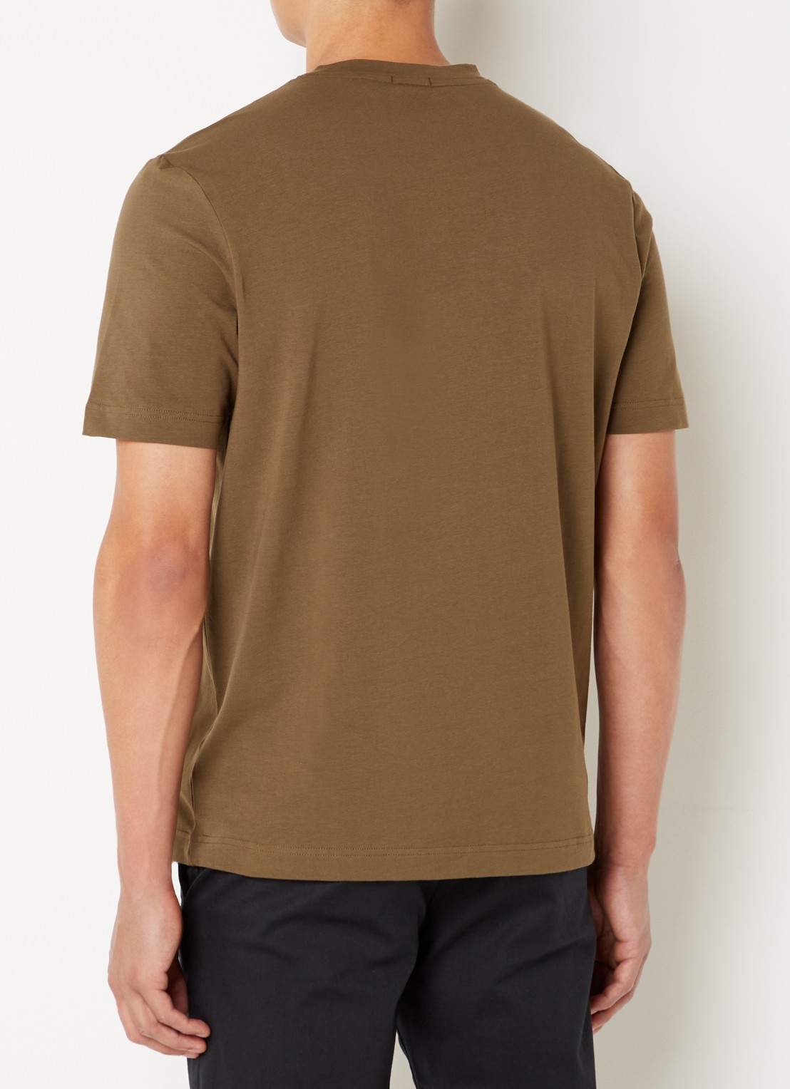 BOSS TChup T-shirt met logo - achterkant open green-368 / groen