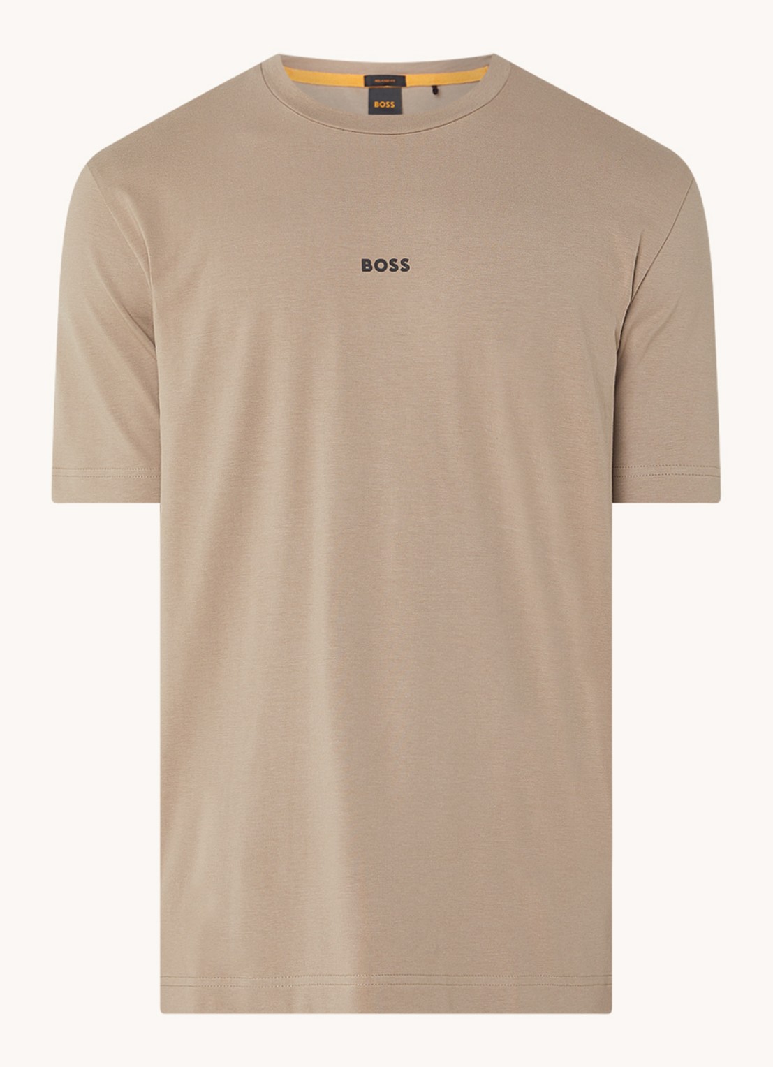 BOSS TChup T-shirt met logo - voorkant open brown-246 / bruin