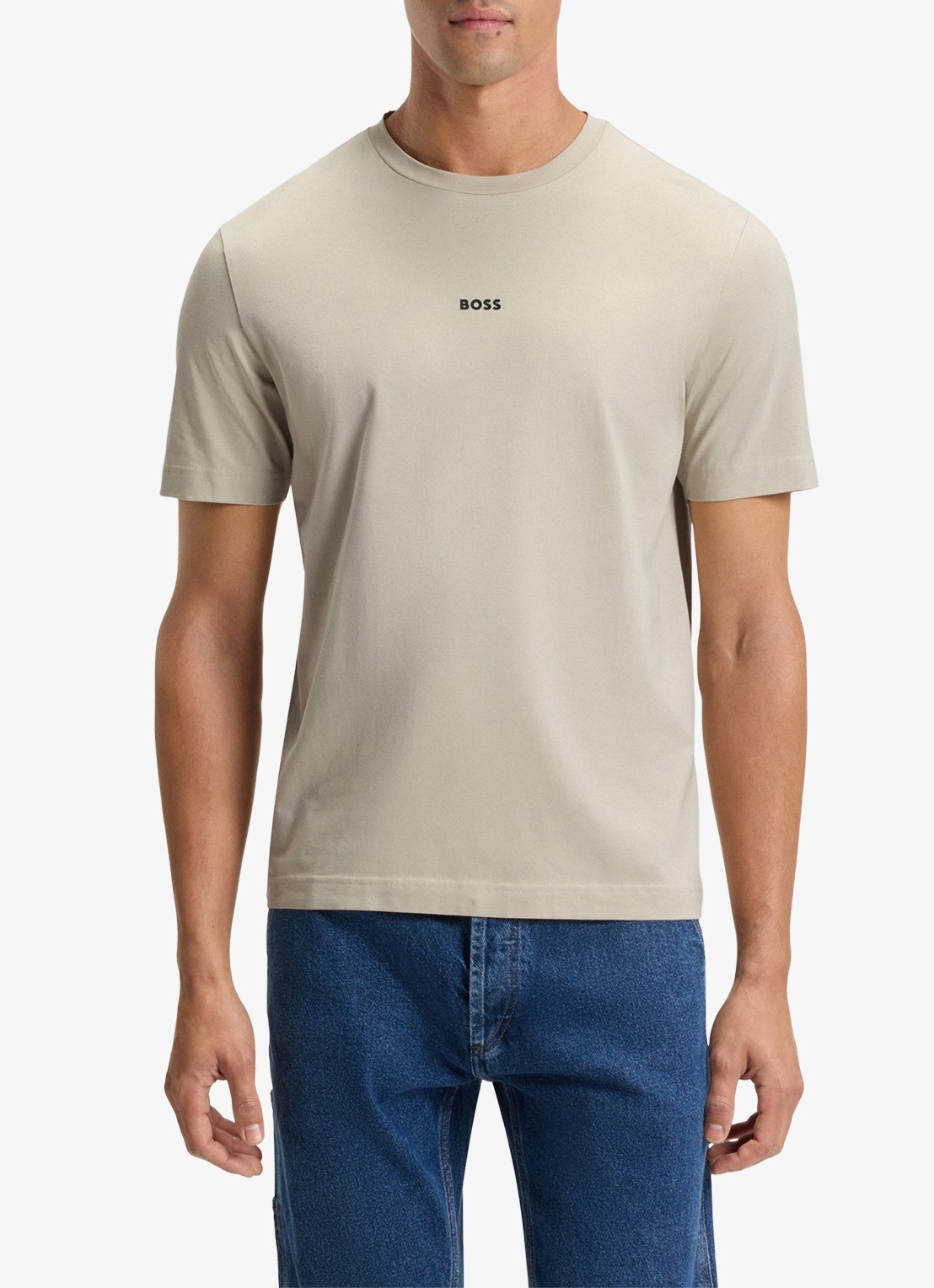 BOSS TChup T-shirt met logo - detail 6 light beige-271 / beige