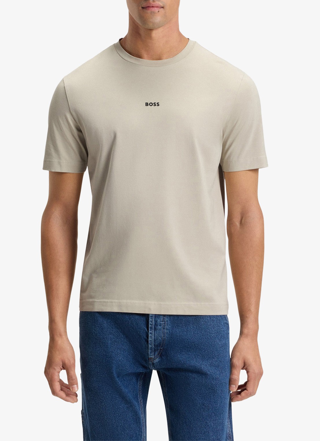 BOSS TChup T-shirt met logo - detail 6 light beige-271 / beige