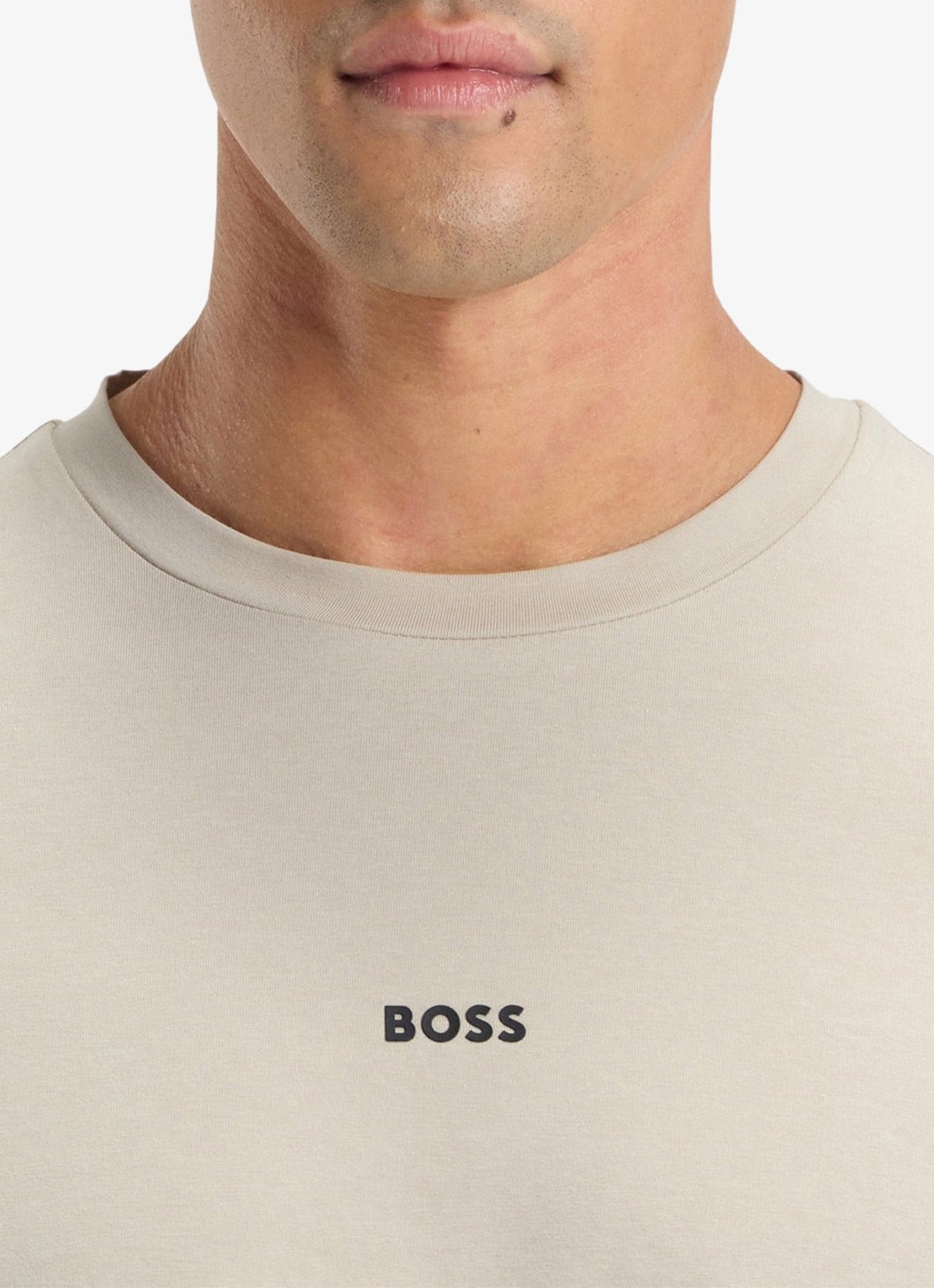 BOSS TChup T-shirt met logo - detail 8 light beige-271 / beige
