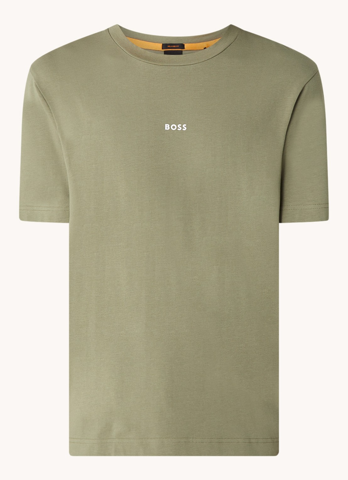 BOSS TChup T-shirt met logo - voorkant open green-349 / groen