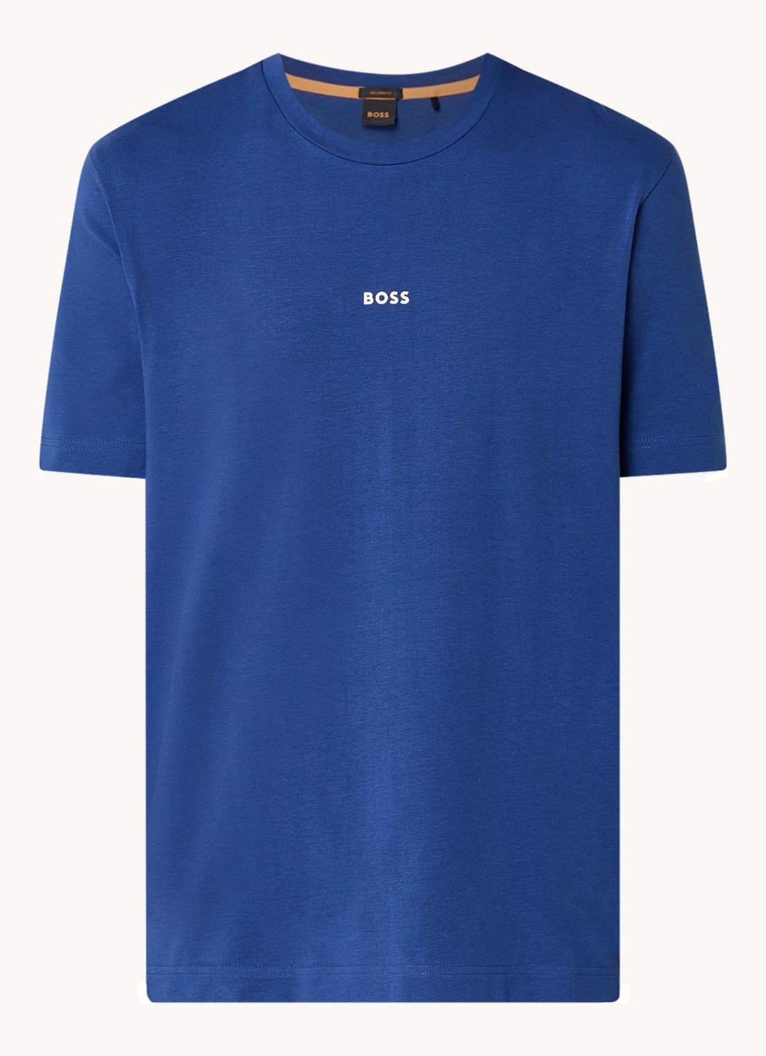 BOSS TChup T-shirt met logo - voorkant open blue-494 / blauw