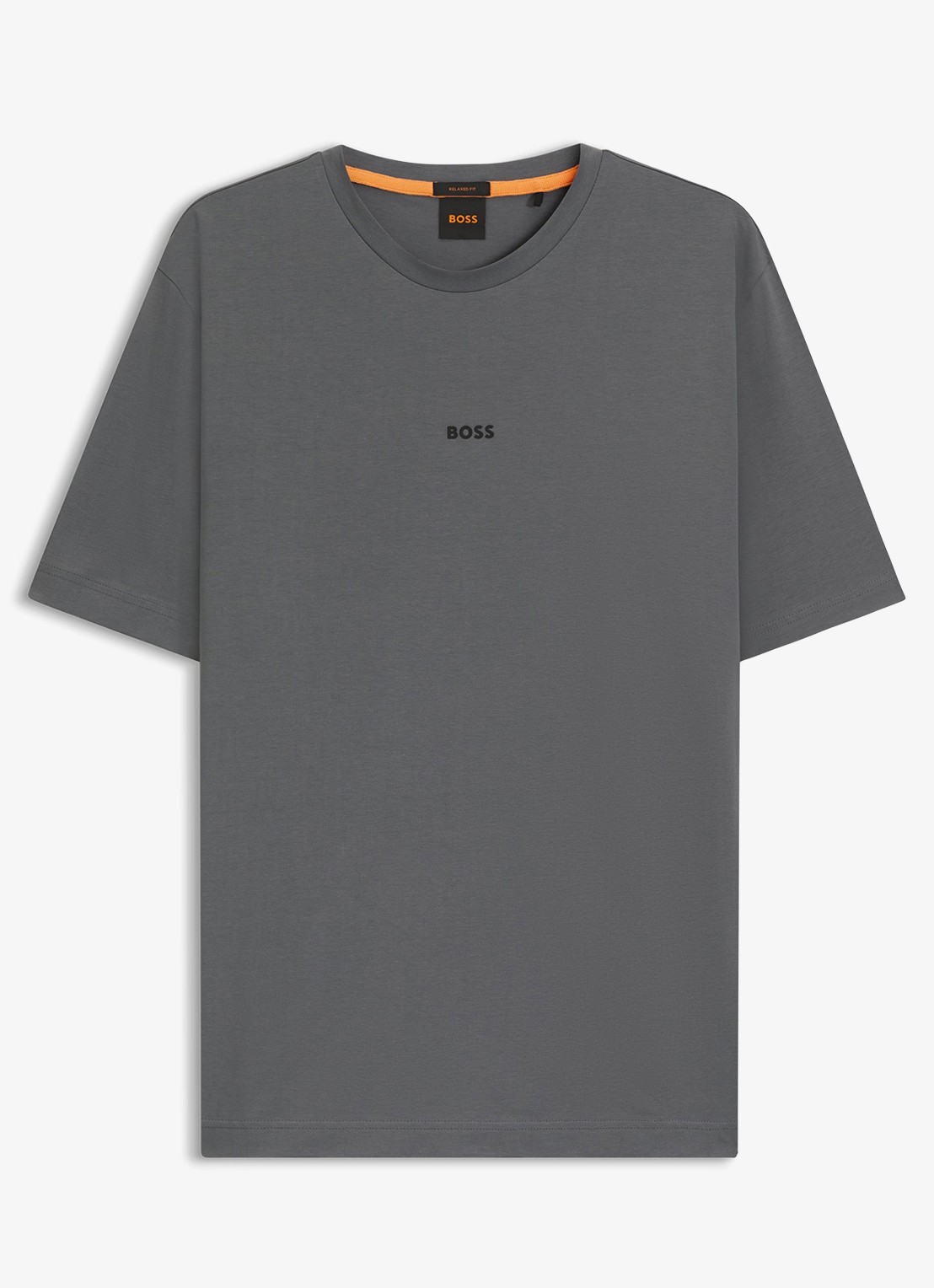 BOSS TChup T-shirt met logo - voorkant 4 open grey-062 / grijs