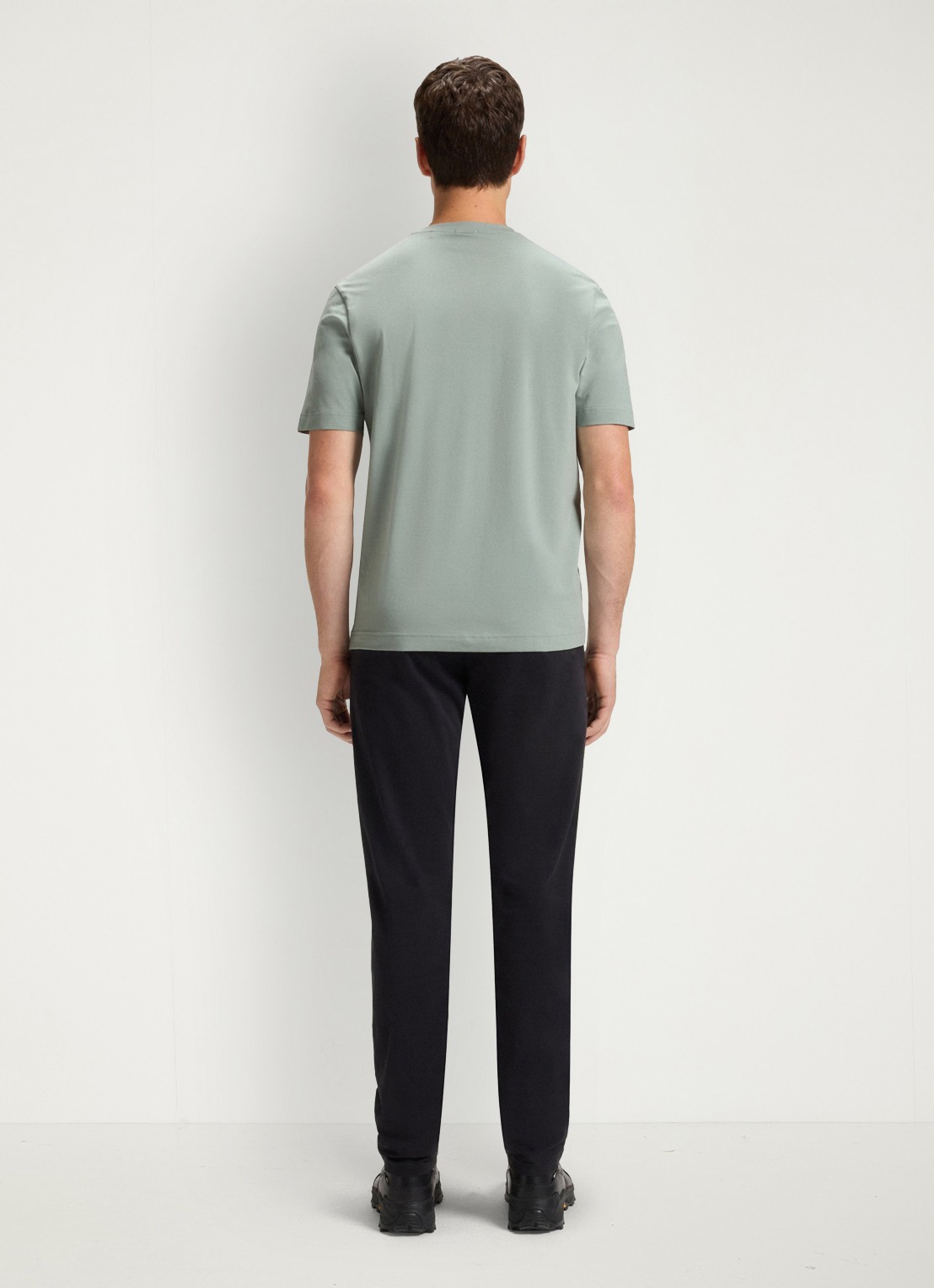 BOSS TChup T-shirt met logo - achterkant 3 open green-351 / groen