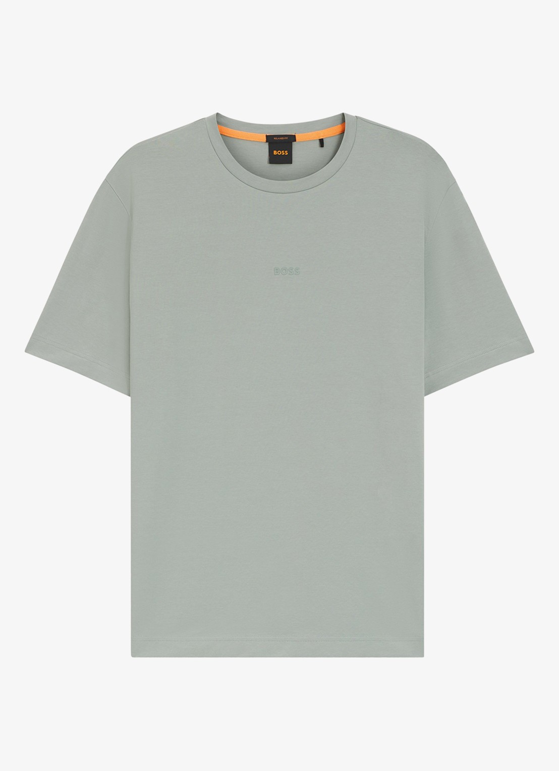 BOSS TChup T-shirt met logo - voorkant open green-351 / groen
