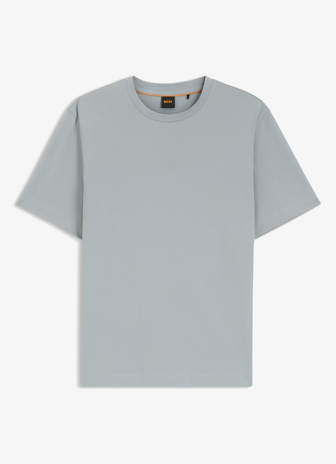 BOSS TChup T-shirt met logo - voorkant open grey-084 / grijs