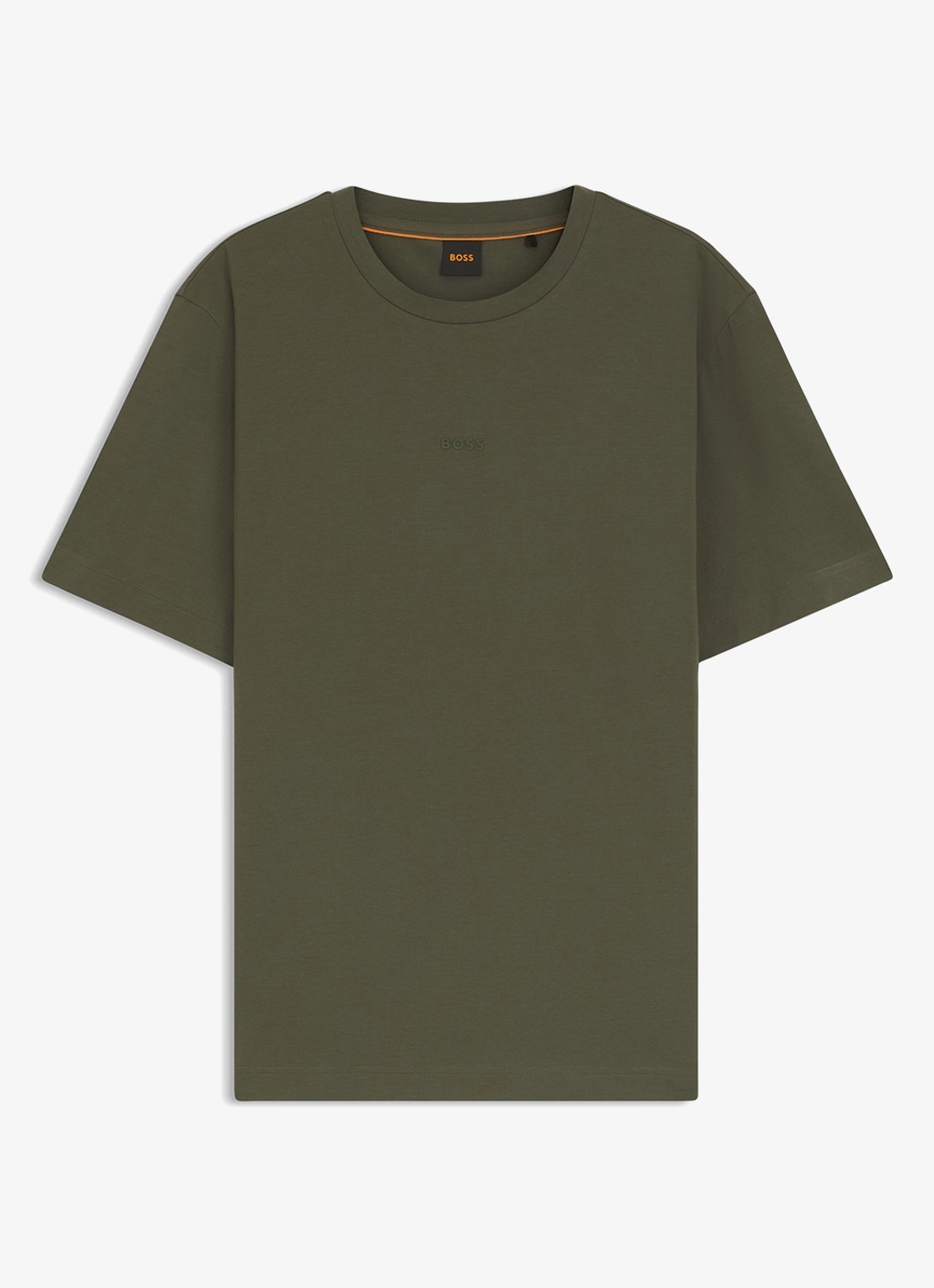 BOSS TChup T-shirt met logo - voorkant 2 bright green-325 / groen