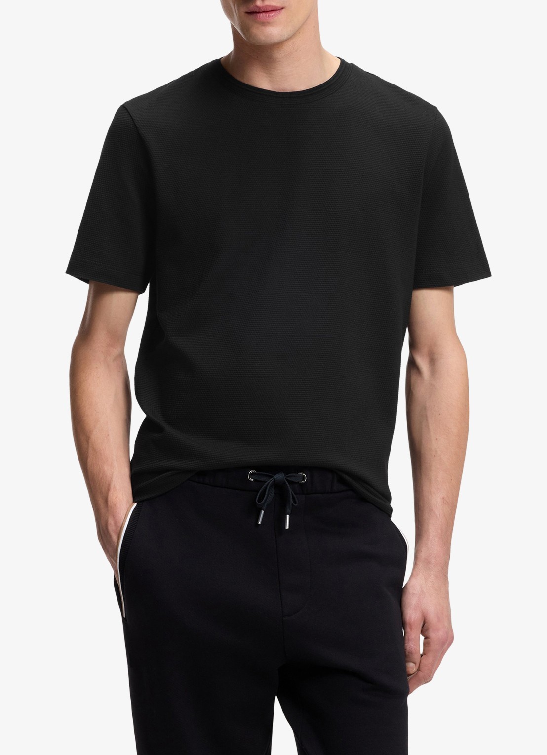 BOSS Tiburt 240 10231018 01  301 - detail 3 black-001 / zwart