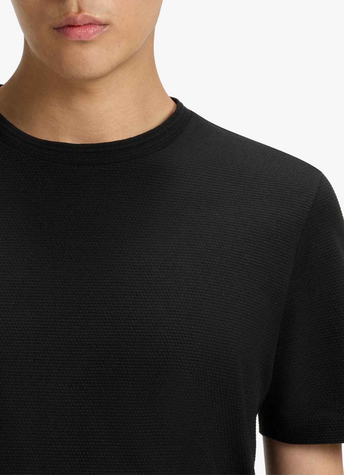 BOSS Tiburt 240 10231018 01  301 - detail 4 black-001 / zwart