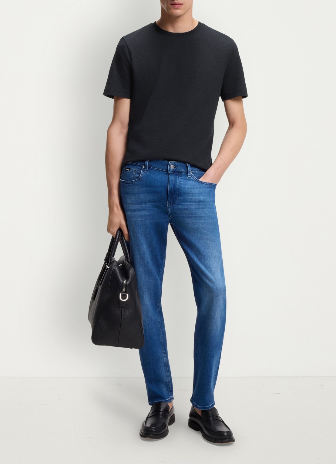 BOSS Tiburt 240 10231018 01  301 - voorkant 2 dark blue-404 / blauw