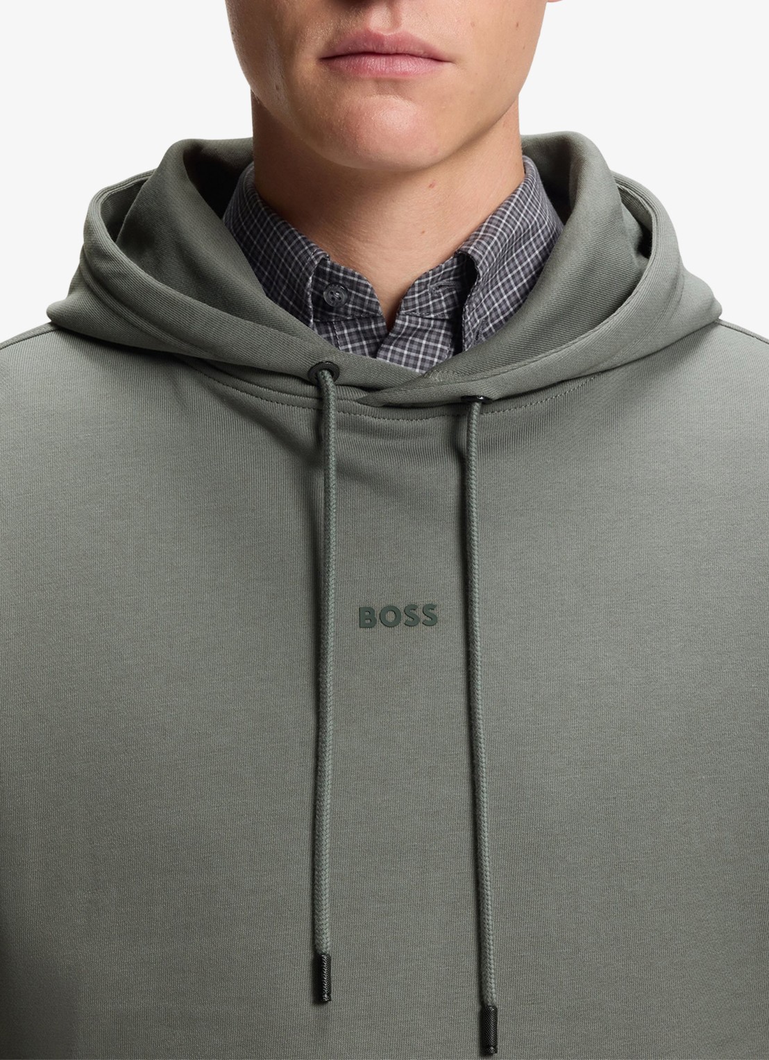 BOSS Trainingspak met steekzakken en logo - detail 5 donkergrijs