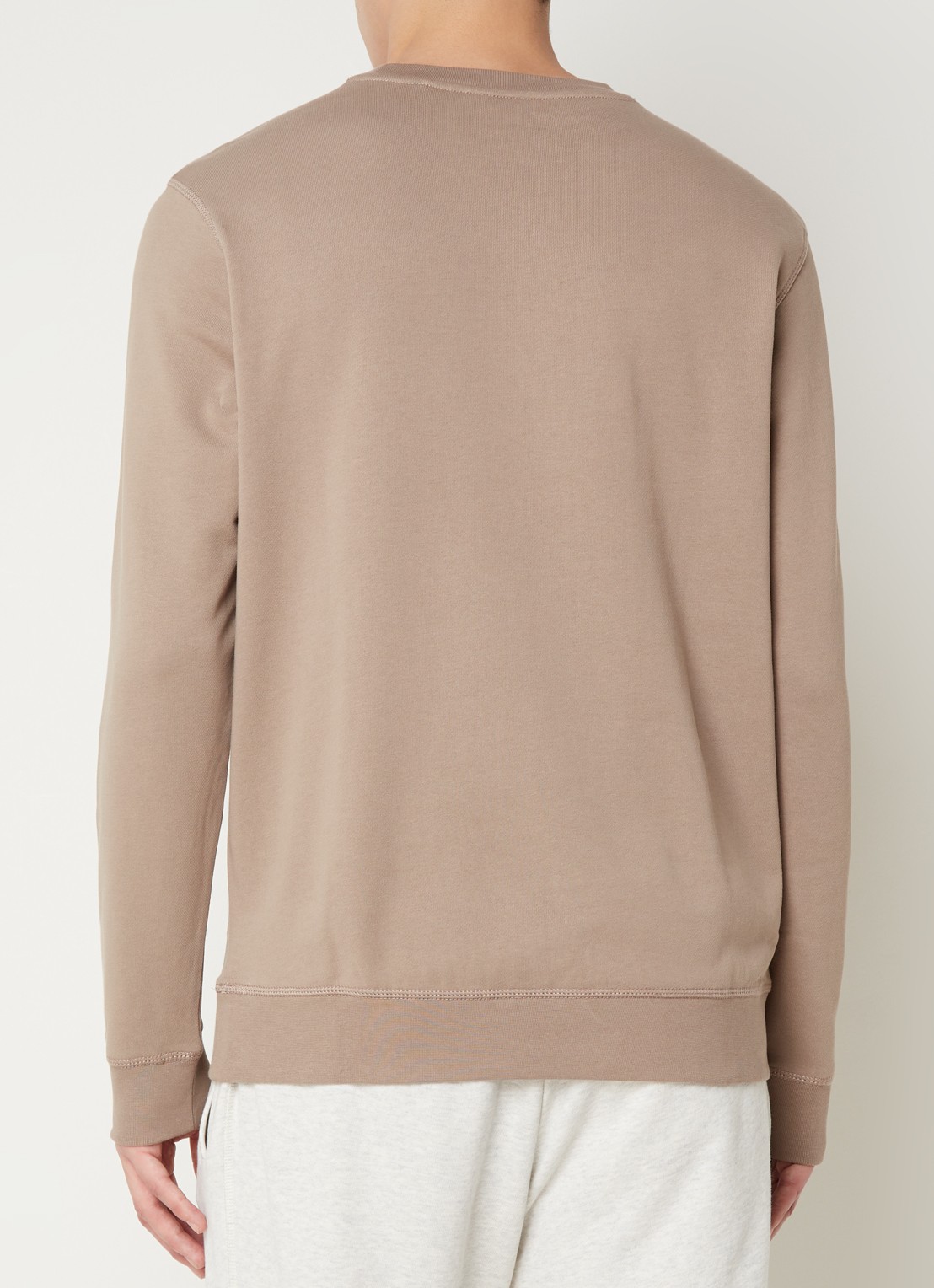 BOSS Westart sweater met logo - achterkant 2 open brown-246 / bruin