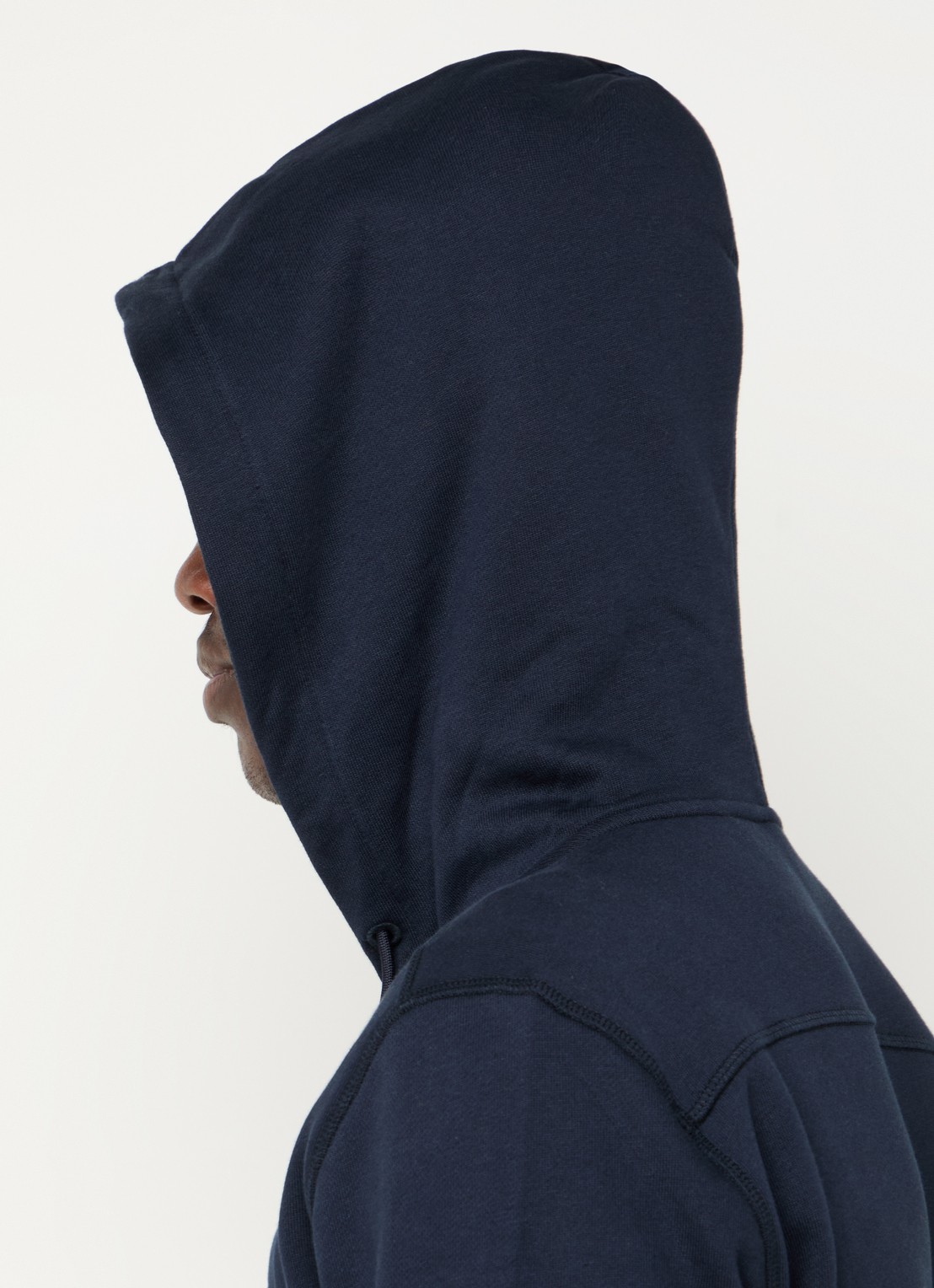 BOSS Zetalky sweatvest met logo - detail 2 donkerblauw