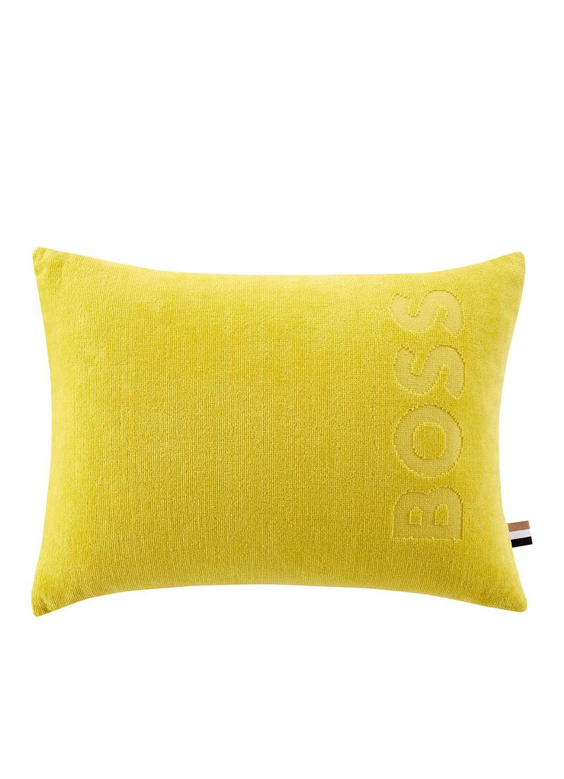 BOSS Zuma sierkussen 30 x 40 cm  - voorkant geel
